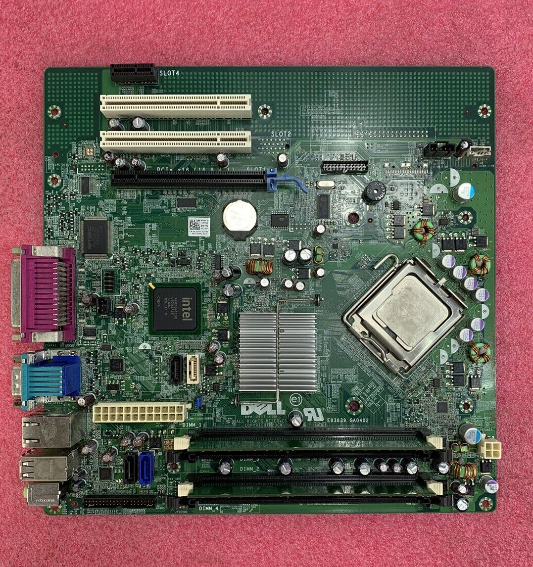 Dell OC27VV Motherboard Intel Core 2 Duo E8600 3.33GHz 2GB RAM