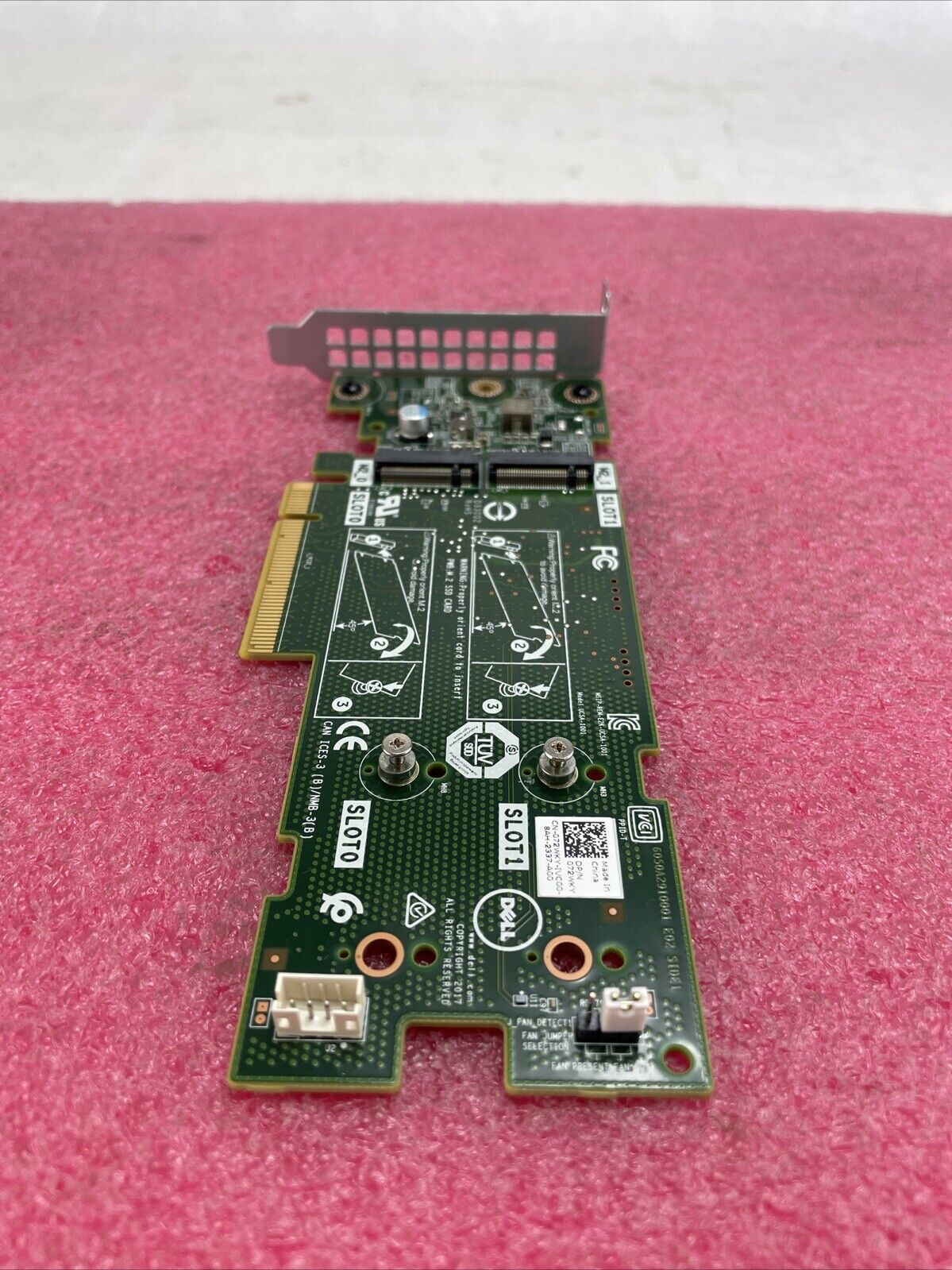 Dell 72WKY BOSS-S1 Controller PCIe Card Low Profile