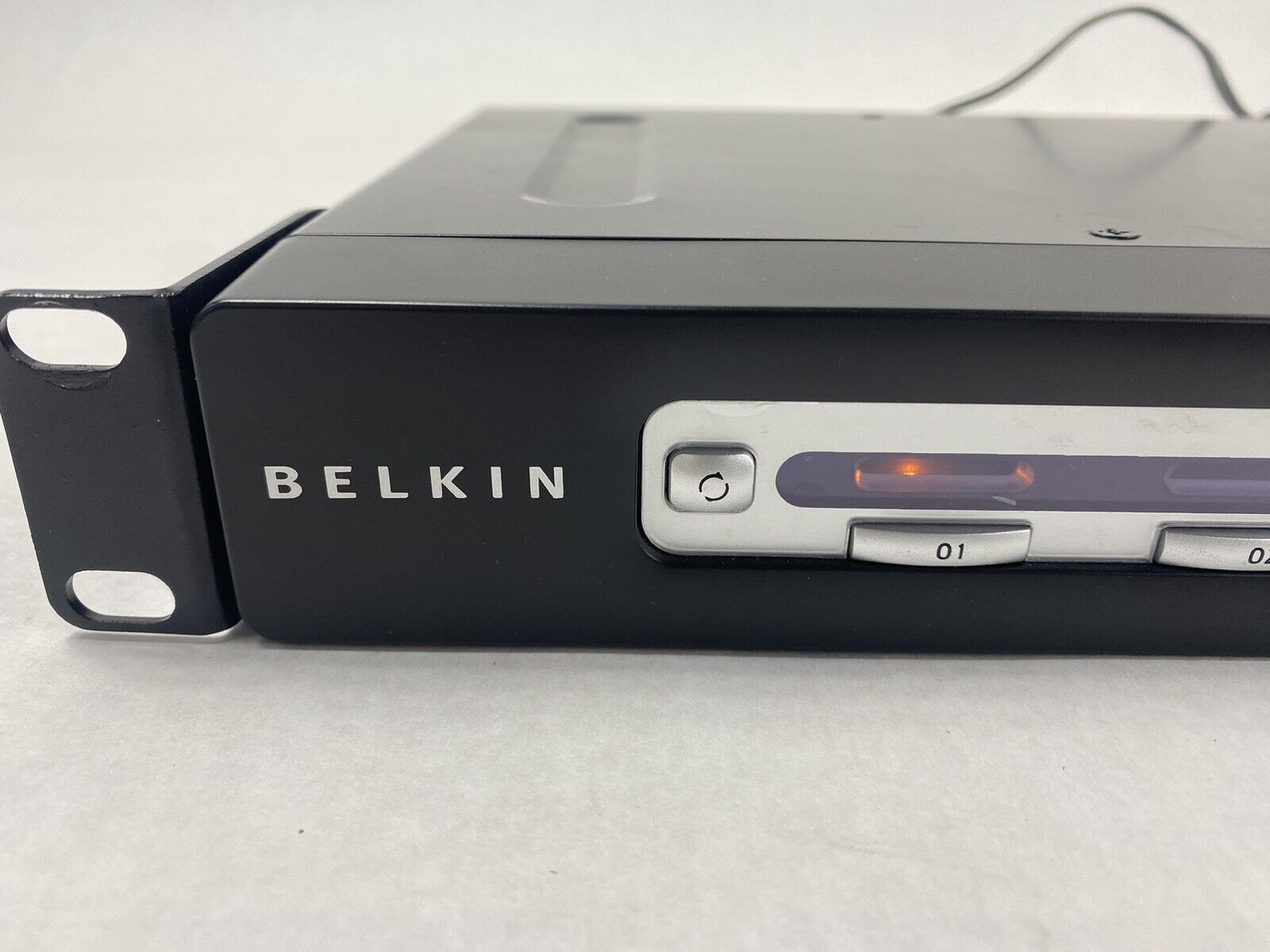 Belkin OmniView PRO3 F1DA108Z 8-Port External KVM Switch Power Tested