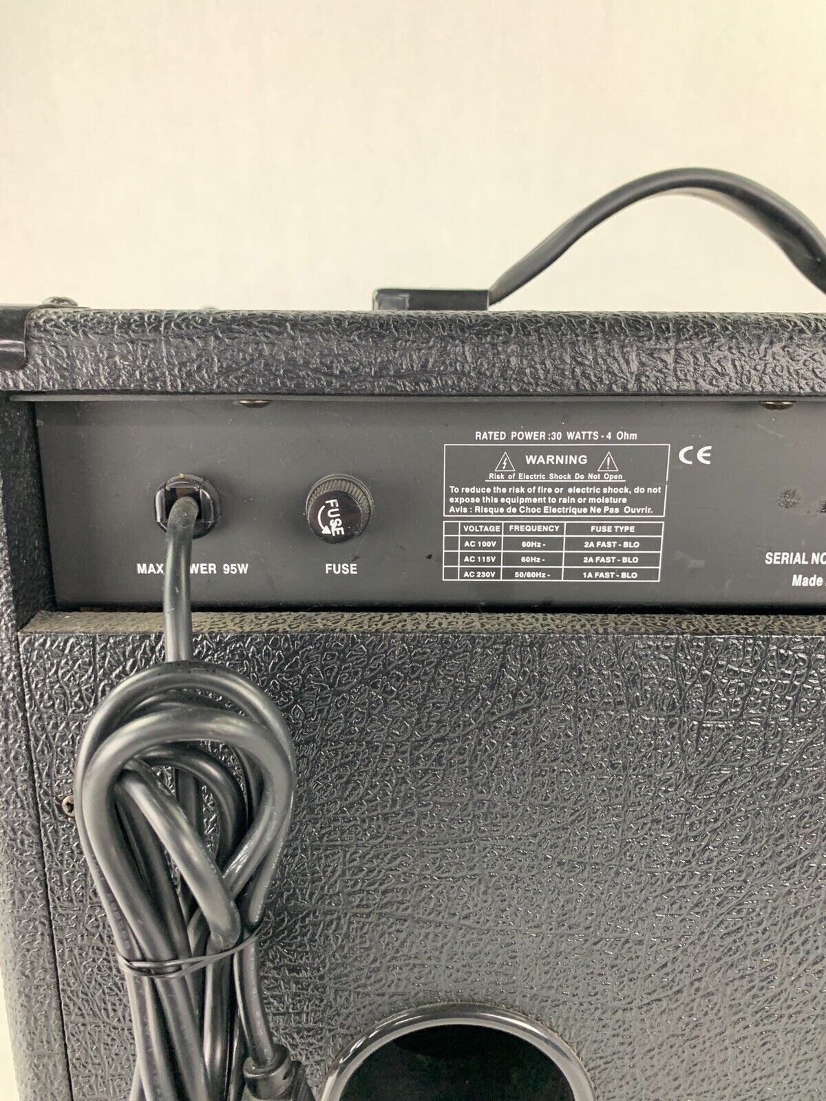 Rogue RB-30B Bass Combo Amplifier Tested