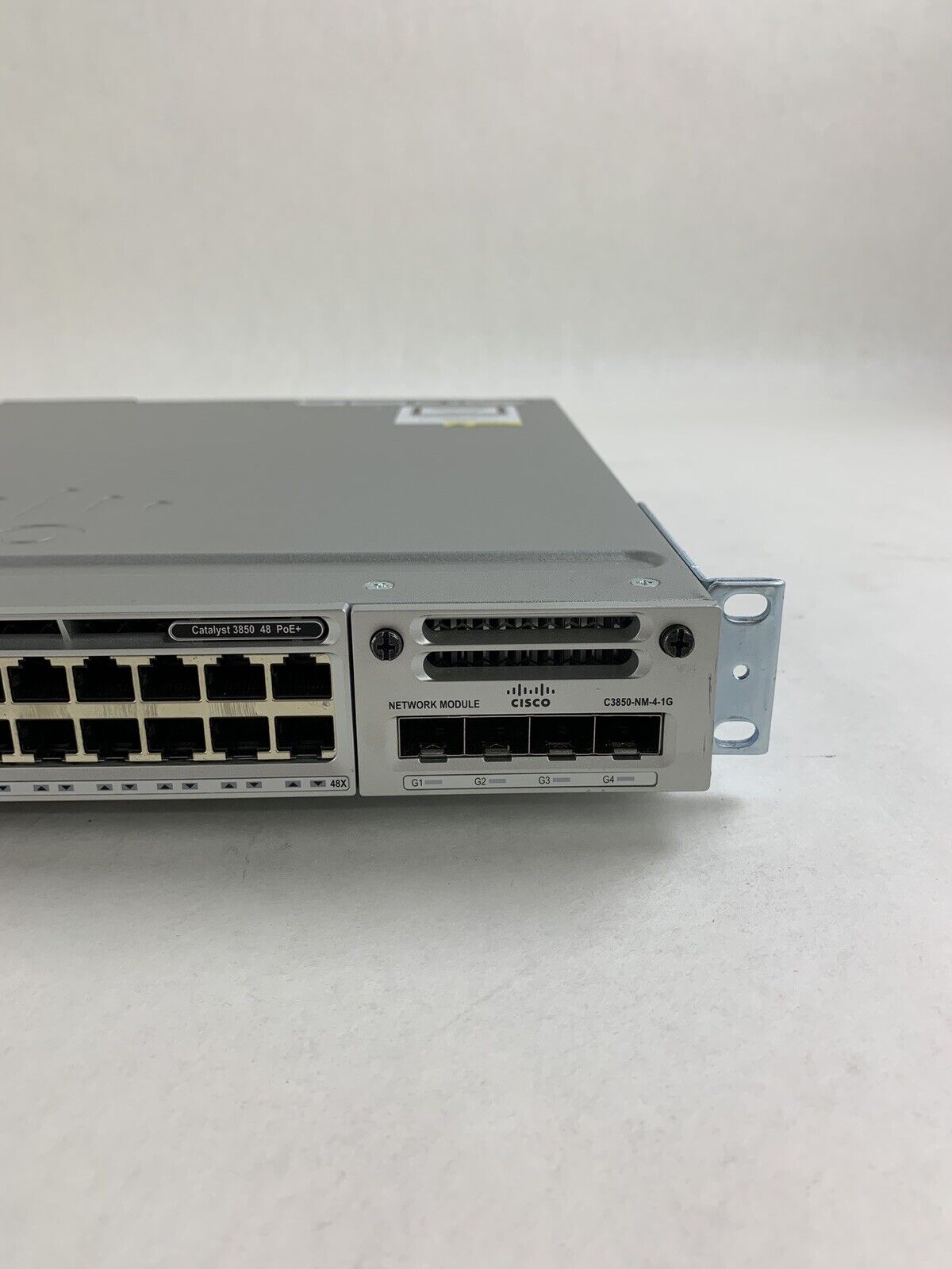 Cisco Catalyst WS-C3850-48PW-S 48 Port Ethernet Switch C3850-NM-4-1G Tested