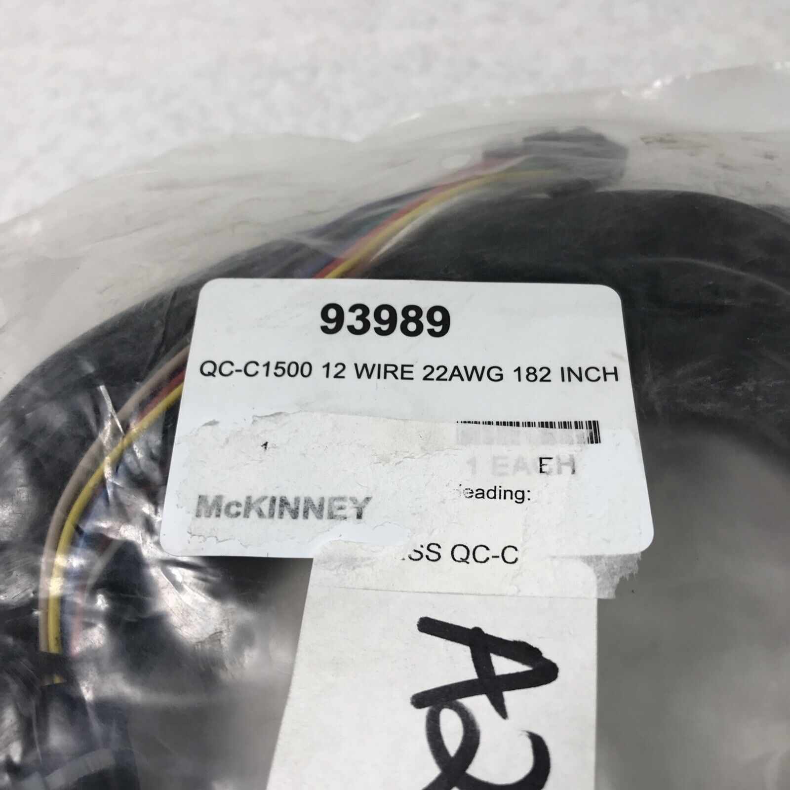 QC-C1500 12 Wire 22AWG 182 INCH