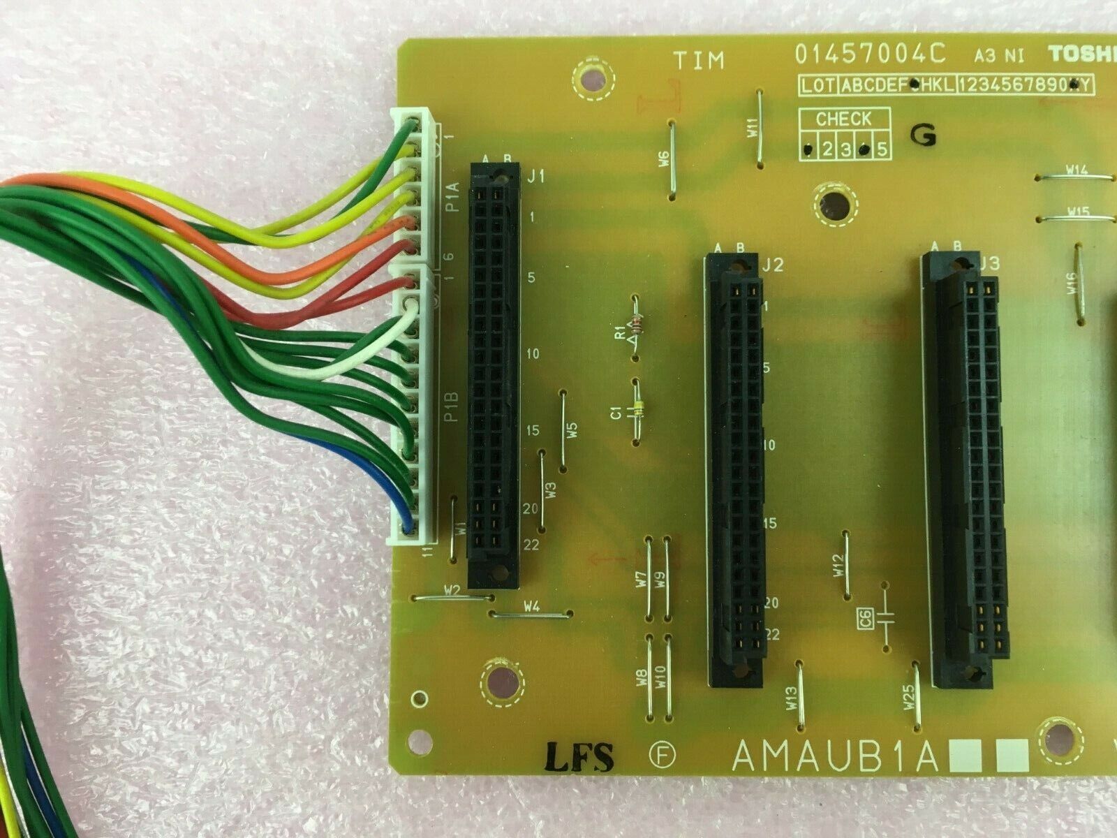 Toshiba 01457004C A3 NI AMAUB1A V1 Phone Circuit Board Port