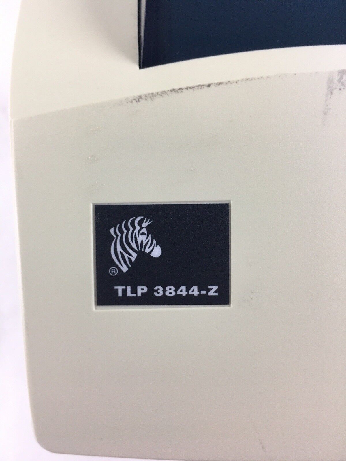 Zebra TLP 3844-Z Thermal Printer Self Tested Parts and Repair No Power Supply