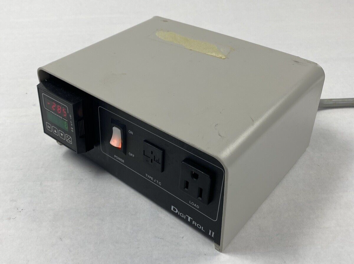 Glas-Col Digi Trol II 104A PL612 Temperature Controller Power Tested