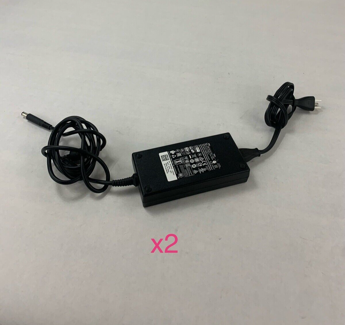 Mixed Lot of 2 Dell LA180PM180 DA180PM111 180W 19.5V 9.23A Power AC Adapter