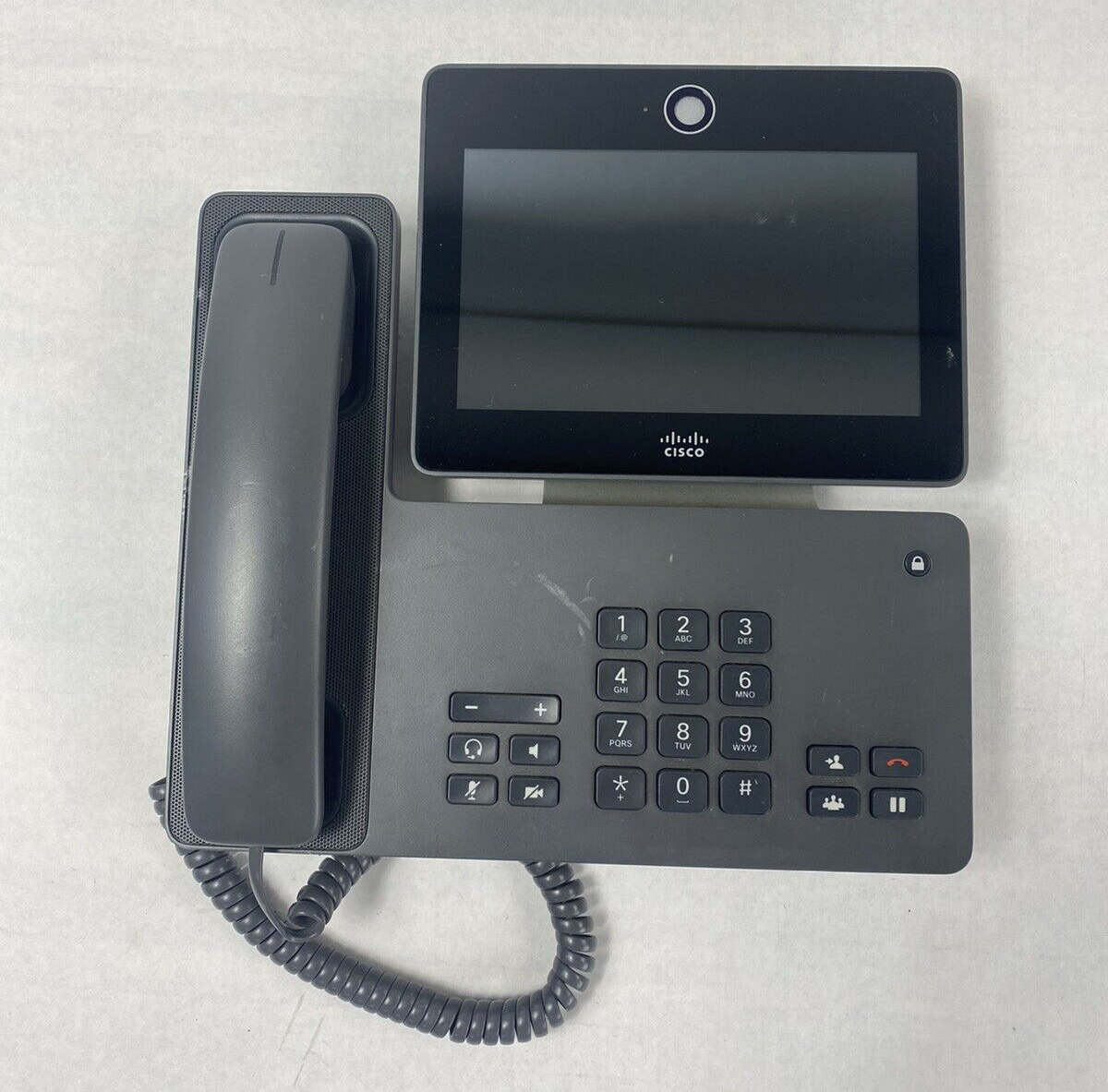 Cisco DX650 IP Phone CP-DX650-K9 VoIP SIP Phone No AC Adapter Reset Tested