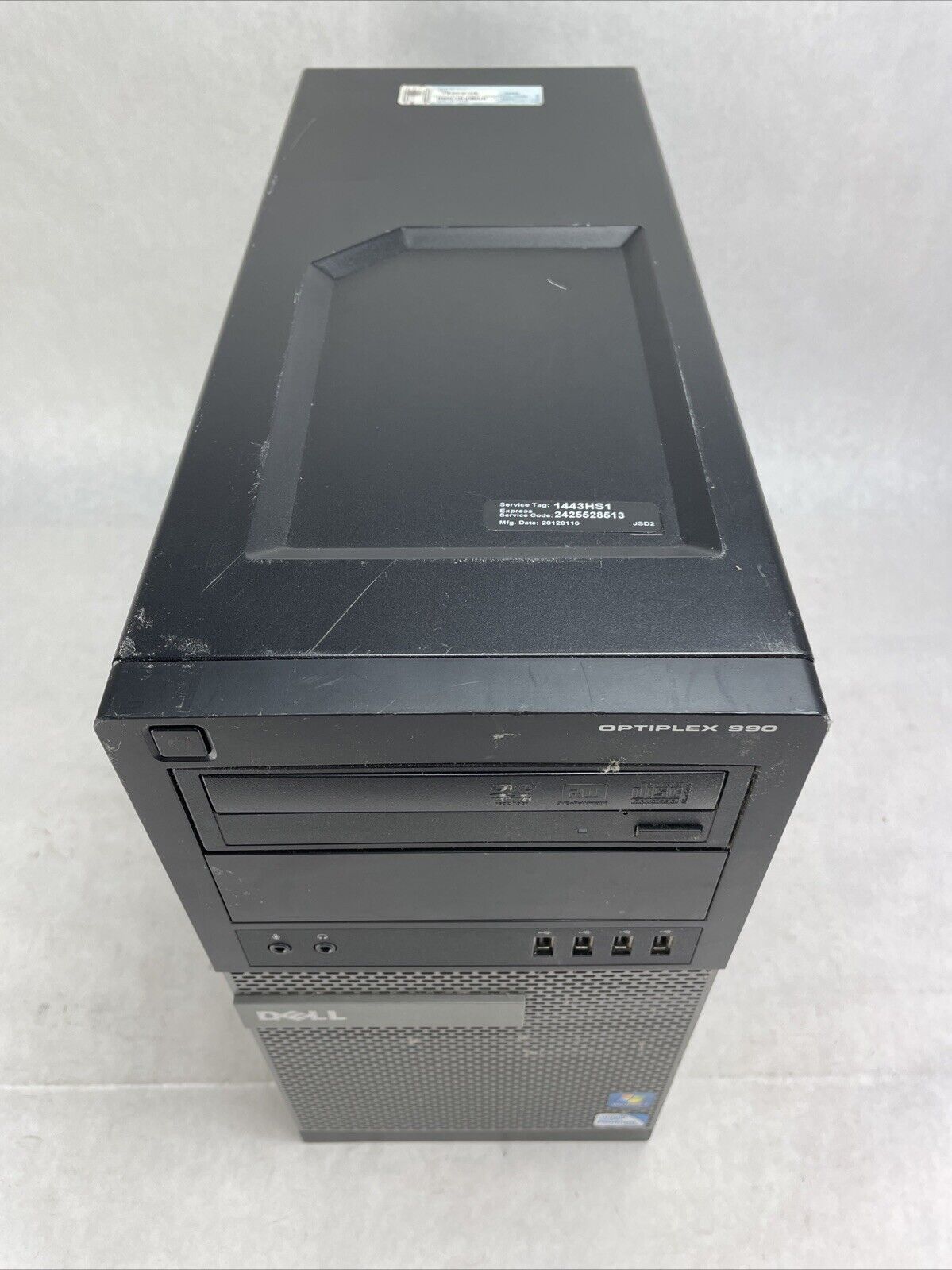 Dell Optiplex 990 MT Intel Core i7-2600 3.4GHz 4GB RAM No HDD No OS