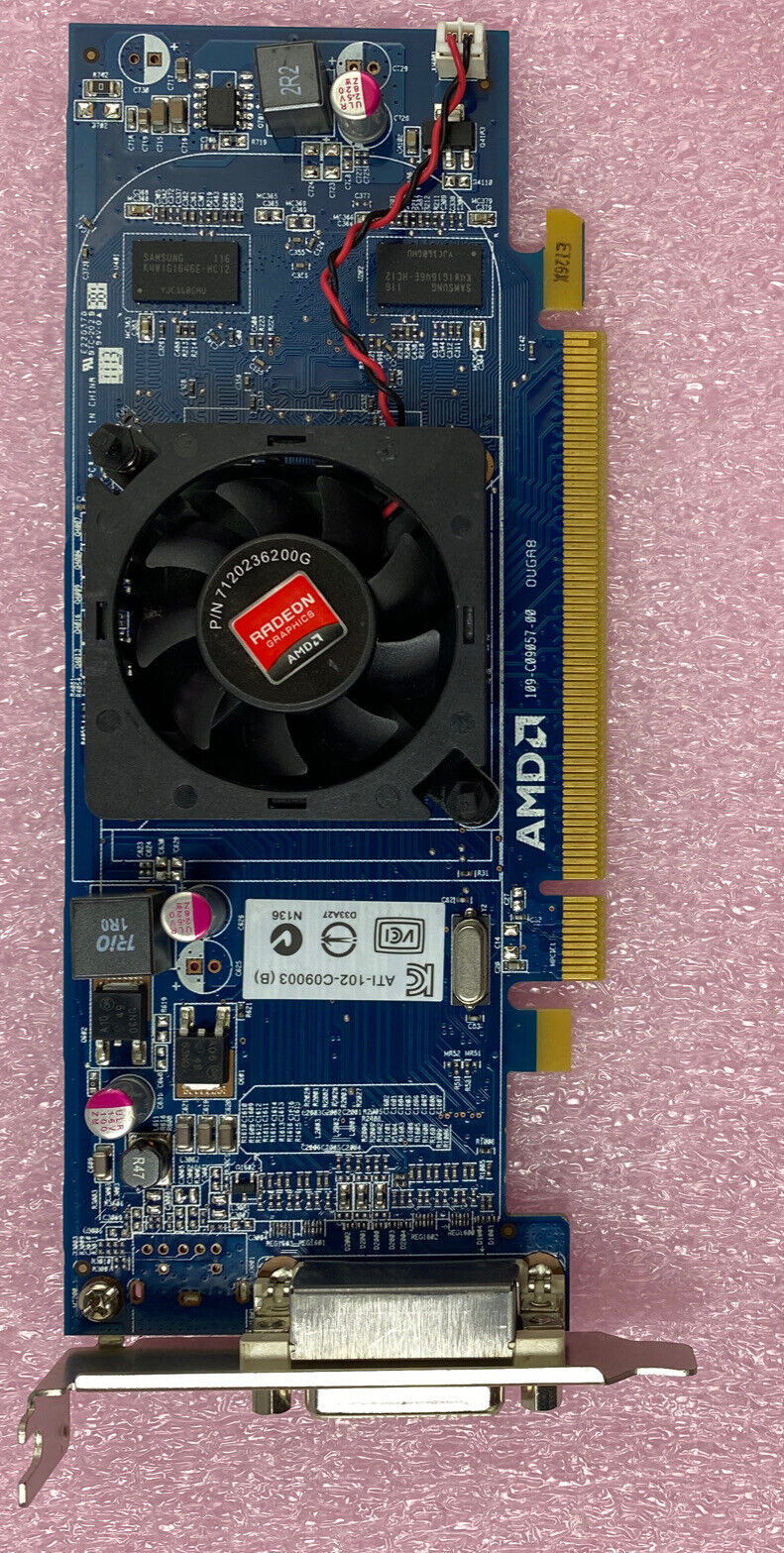 Dell 0HFKYC AMD 697246-001 Radeon HD 6350 512MB PCIe DMS-59 SFF Graphics GPU