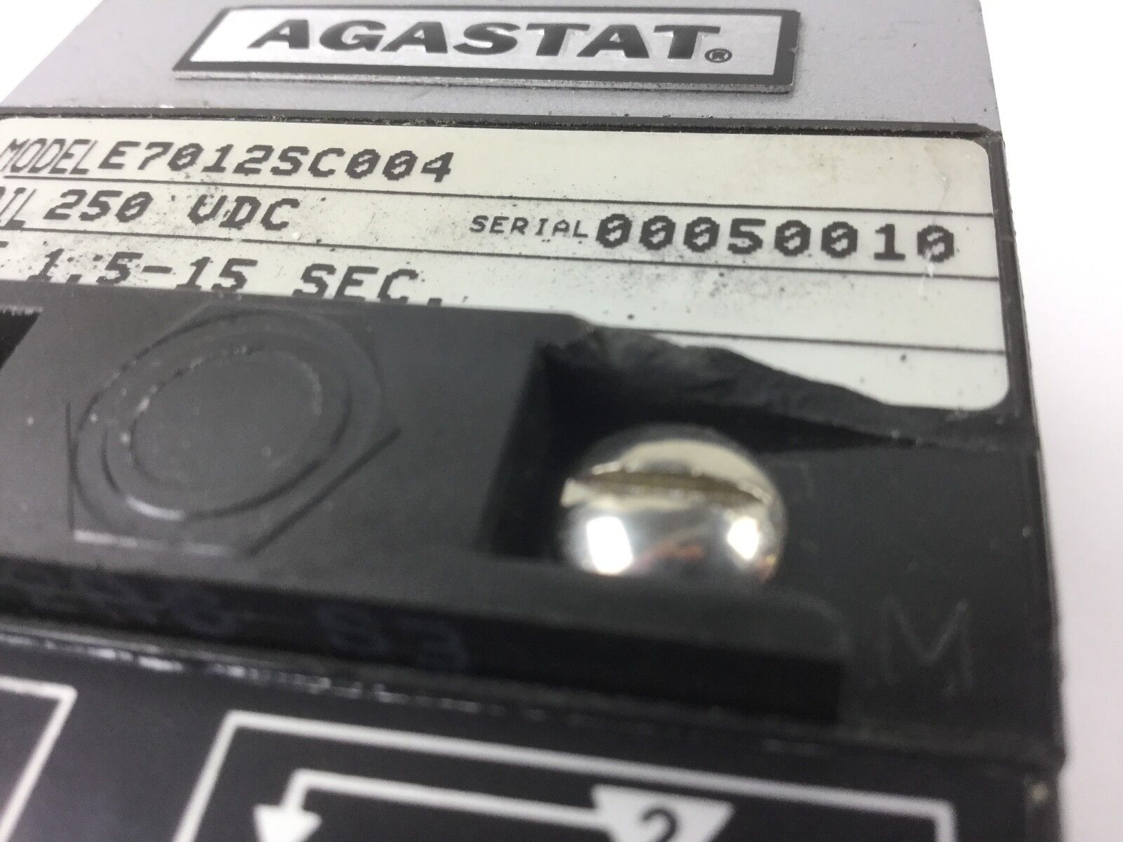 Agastat E7012SC004 Relay