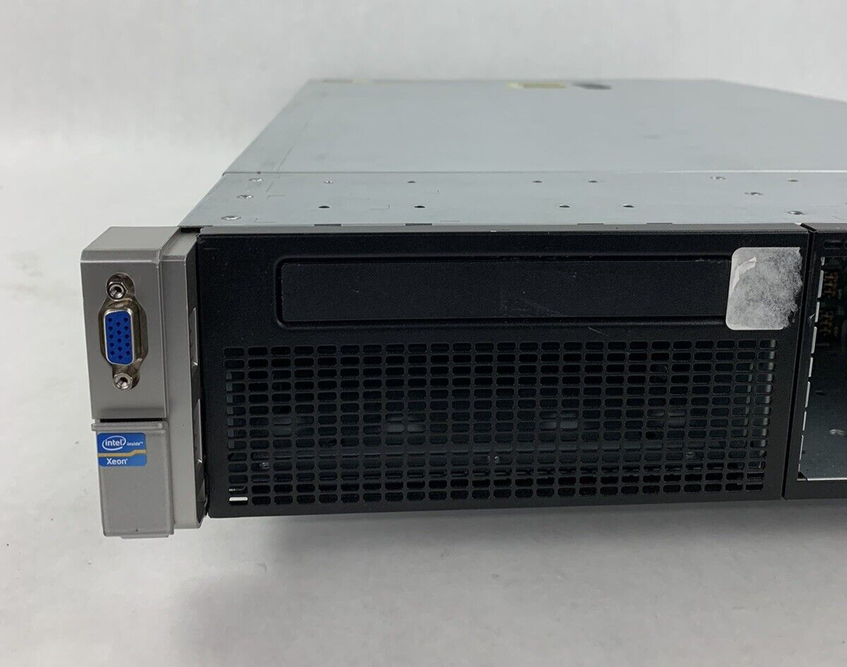 HP ProLiant DL380p Gen 8 2x E5-2609 2.4 GHz 32 GB RAM NO HDD NO OS