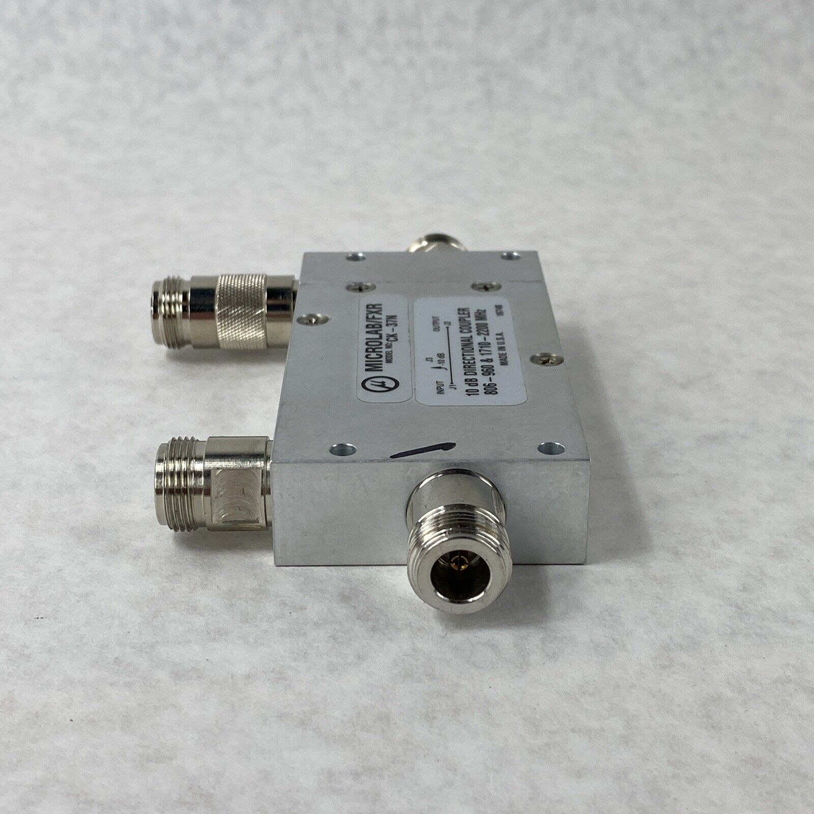 Microlab / FXR CK-37N 10 dB Directional Coupler 806-960 & 1710-2200 MHz