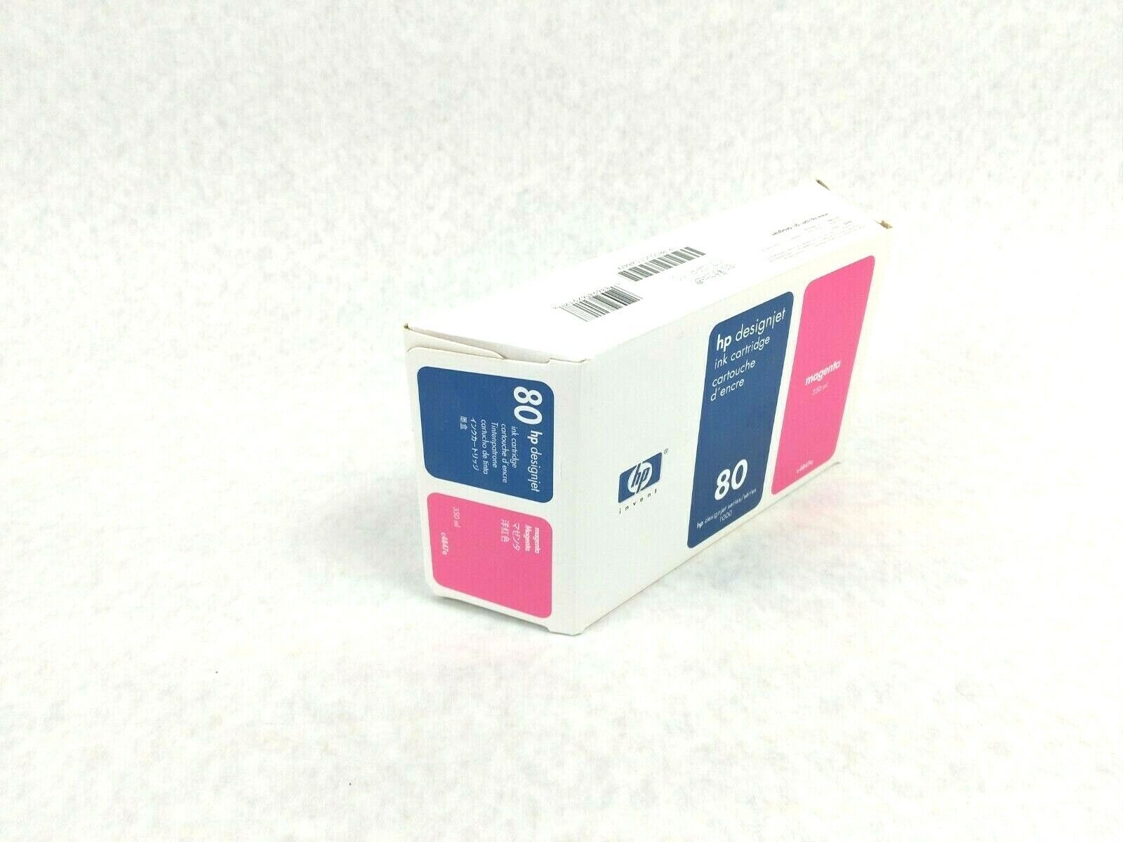 HP 80 Designjet C4847A Magenta 350ml Ink Cartridge 17 APR 10