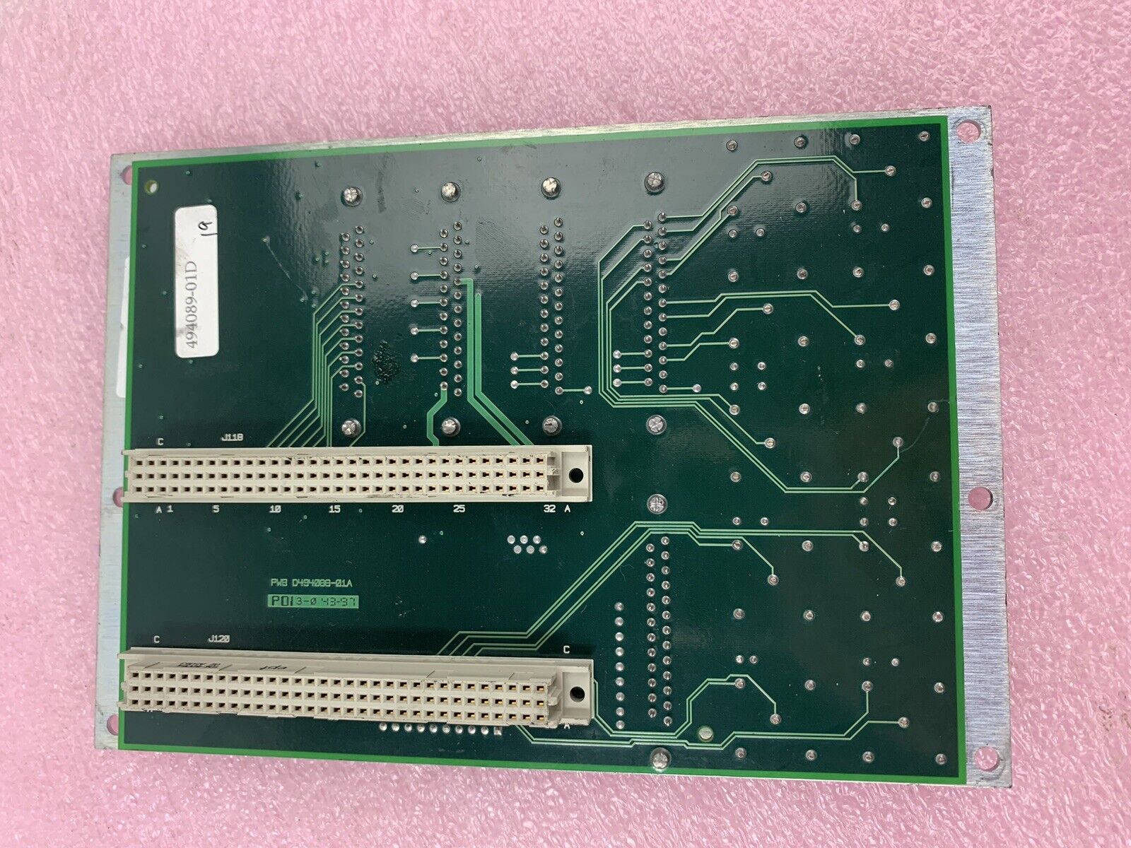 MTS TestStar II D494088-01A Circuit Board and Plate