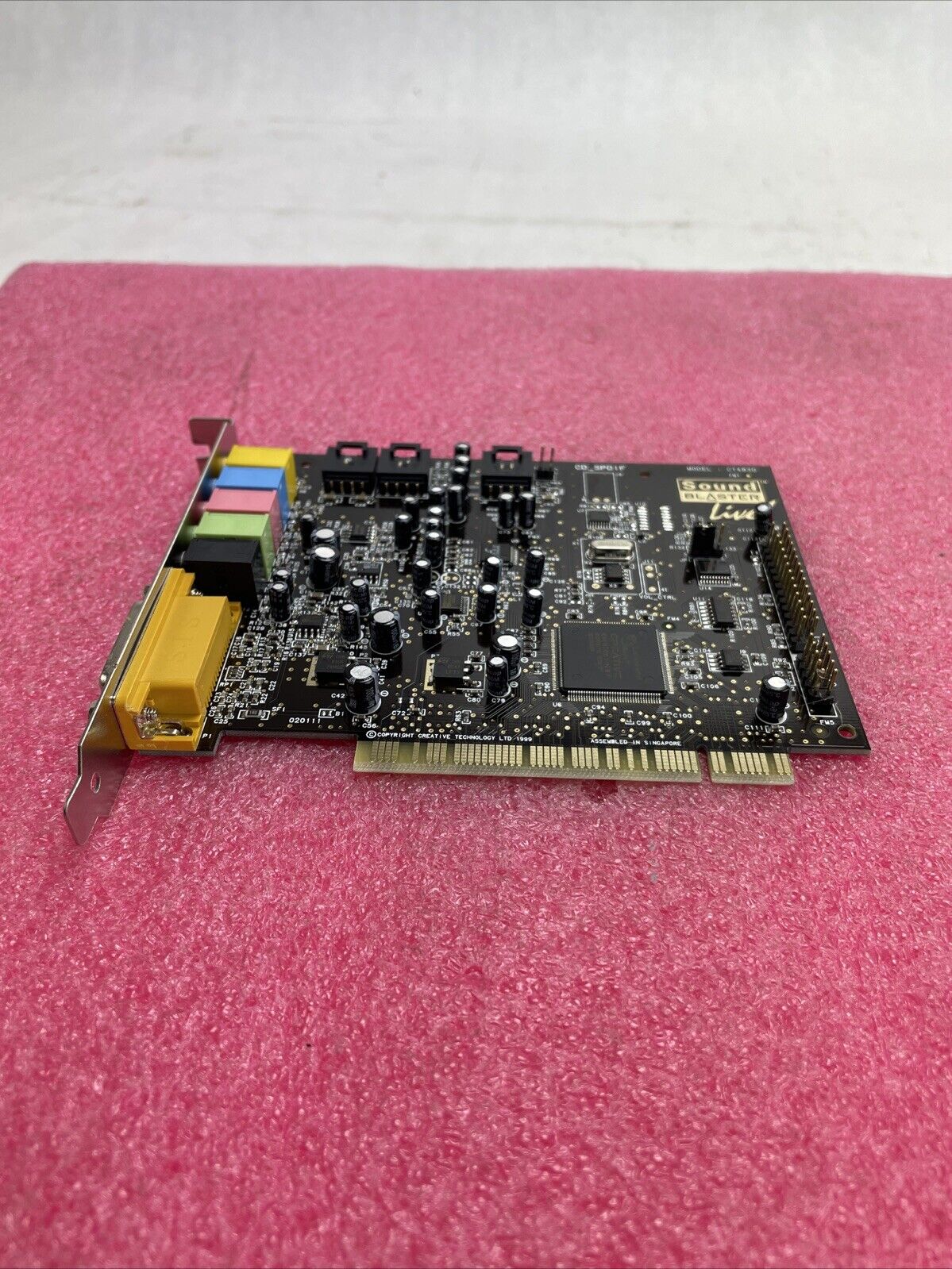 Creative Labs Sound Blaster Live! CT4830 PCI Audio Card