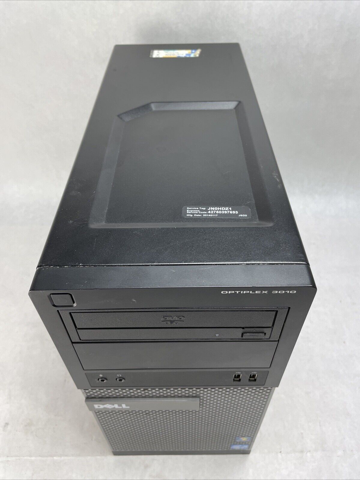 Dell Optiplex 3010 MT Intel Core i3-3220 3.3GHz 4GB RAM No HDD No OS