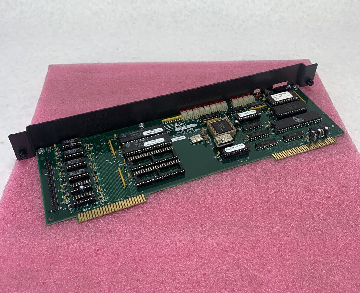 Zetron Octal Serial Card 2000 Series 702-9191 Model 2000