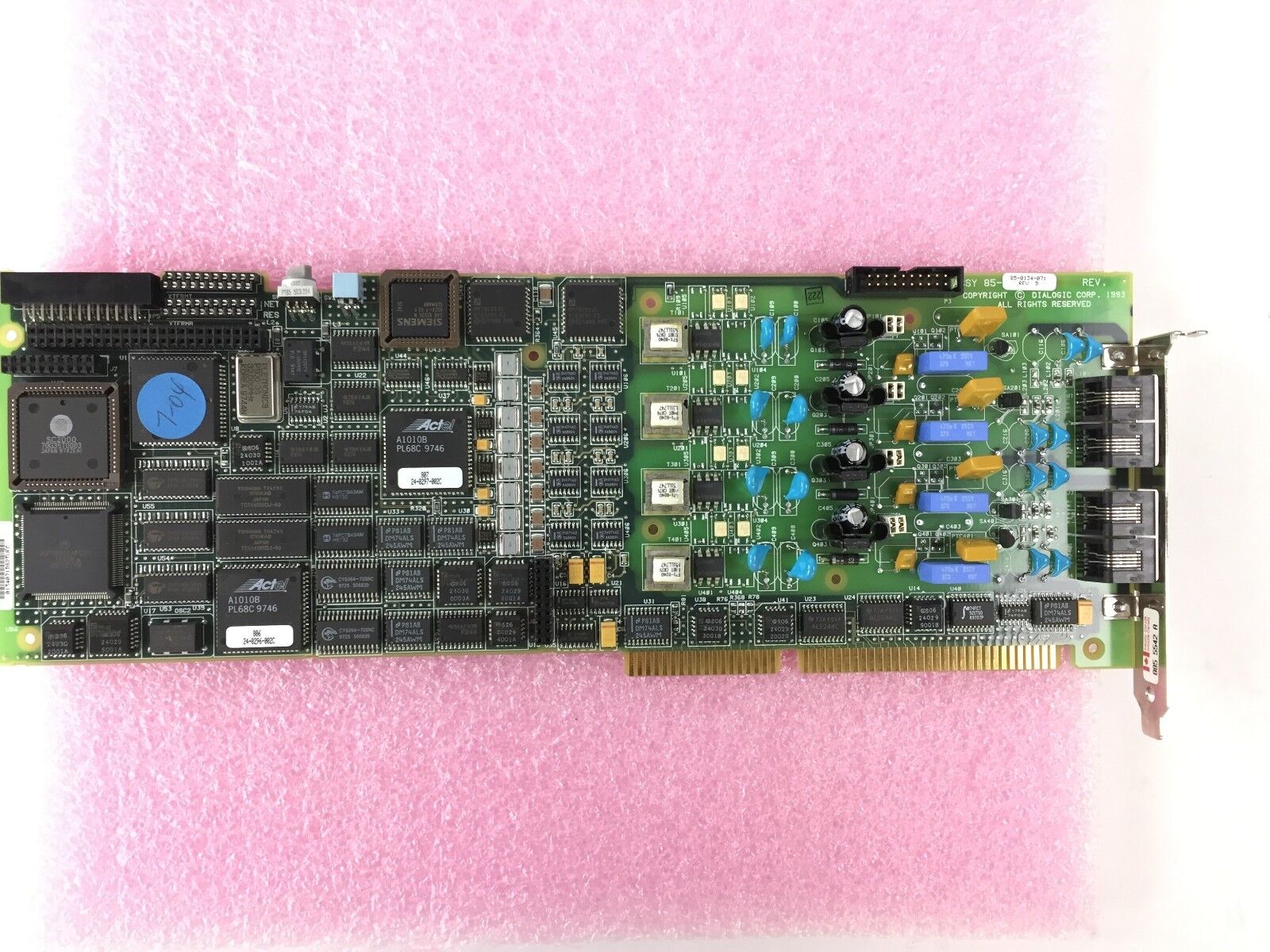 Dialogic D/41E 4-Port Voice Card 85-0131-071 ISA