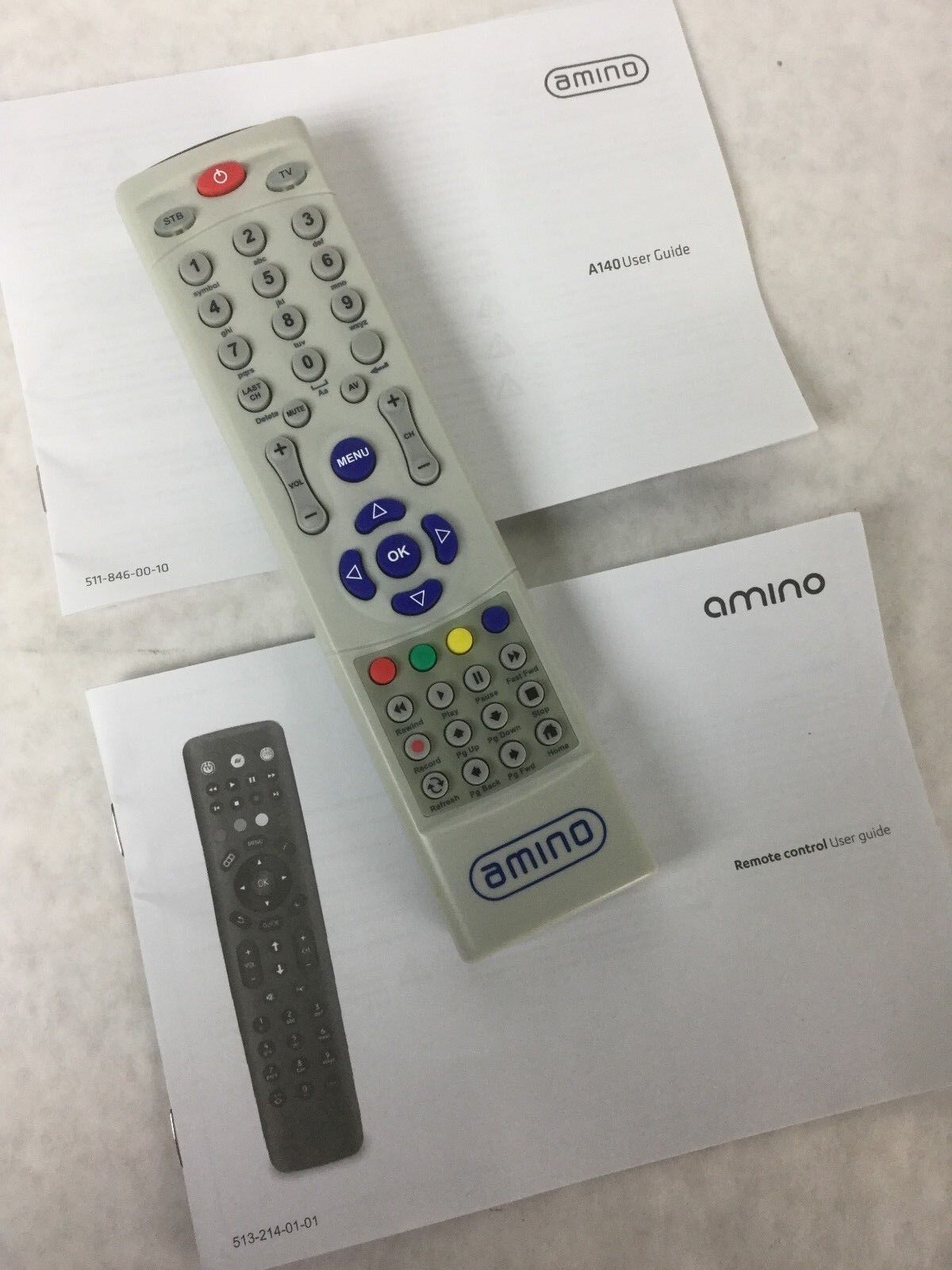 AMINO Remote 510-808 V01-01, TZ-RC43B-30