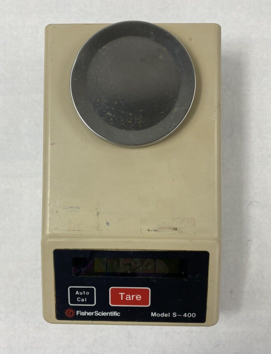 Fisher Scientific Model S-400 Digital Lab Scale Tested