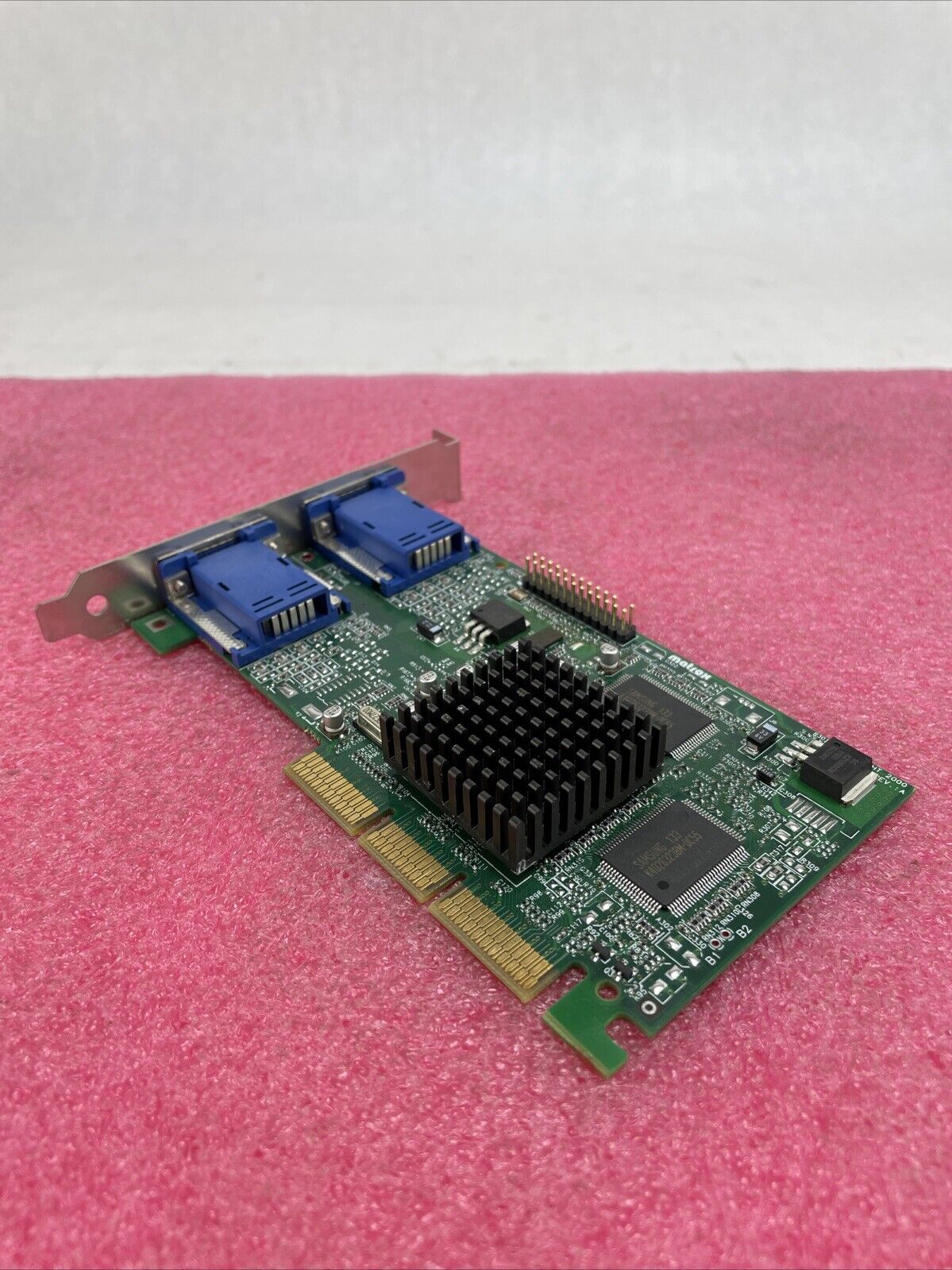 Matrox 971-0302 Rev A G45+MDHA32DCPQF AGP Graphics Card