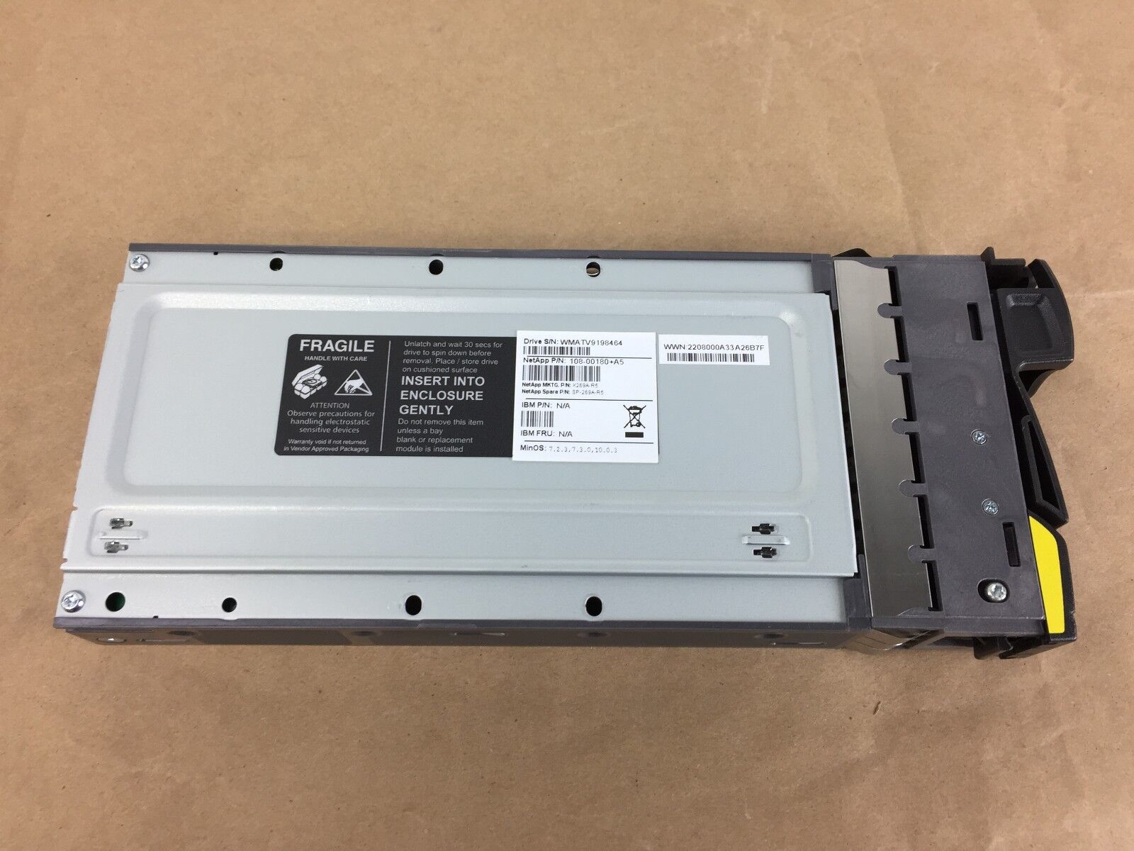 NetApp IBM Hitachi X269A-R5 108-001180+A5 1.0TA Hard Drive Caddy