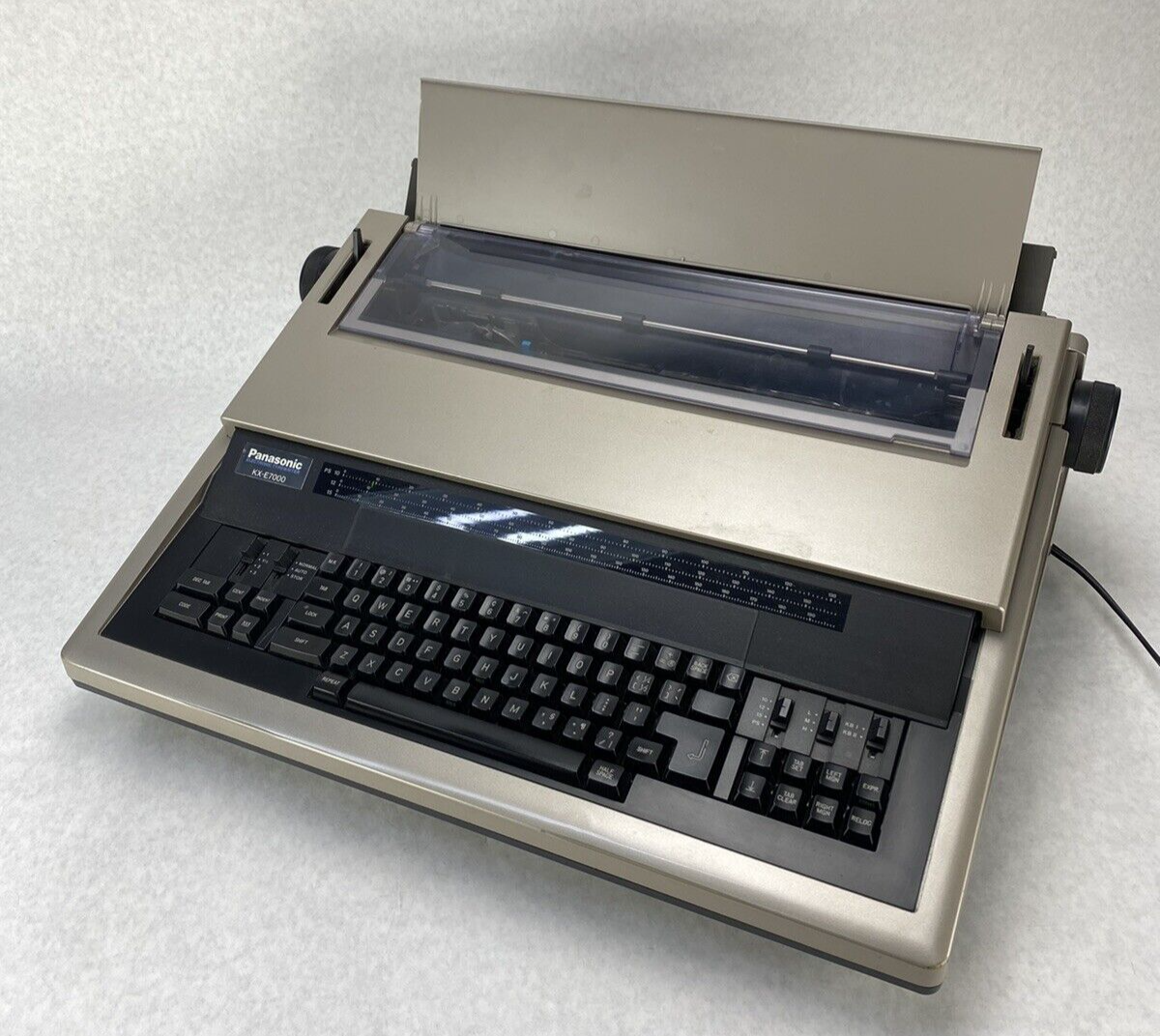 Panasonic KX-E7000 Electric Typewriter Tested