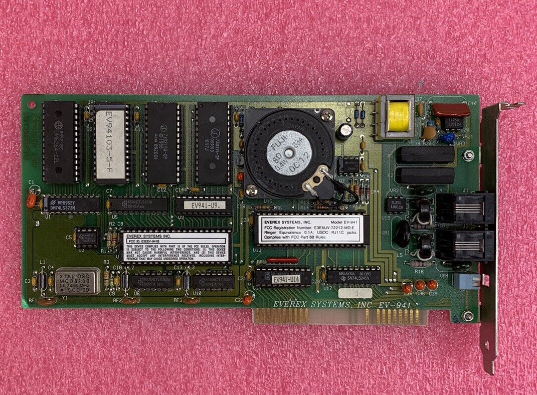 Everex Systems Inc EV-941 Rev D Modem Card