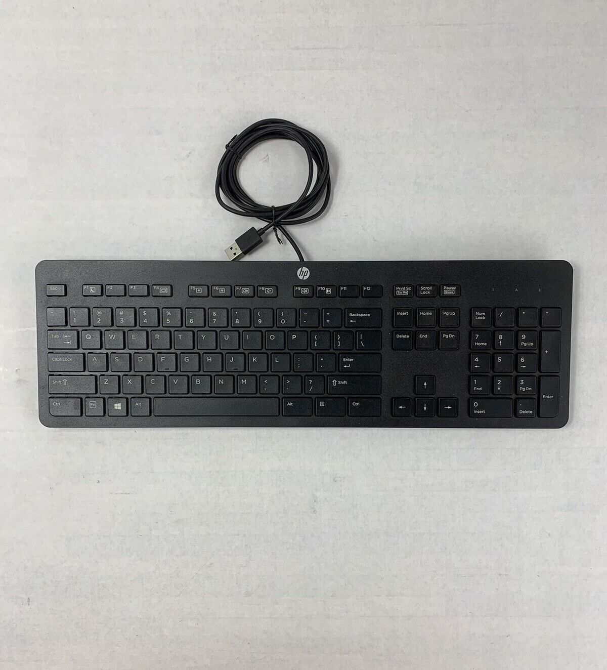 HP PH0U Slim USB Wired Keyboard (Lot of 2)