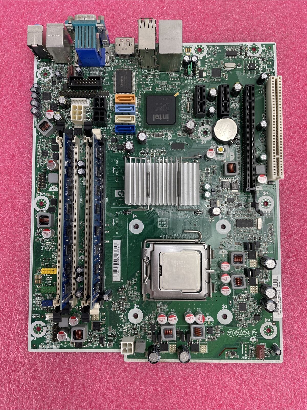 Compaq 6000 Pro SFF Motherboard Intel Core 2 Duo E7500 2.93GHz 4GB RAM