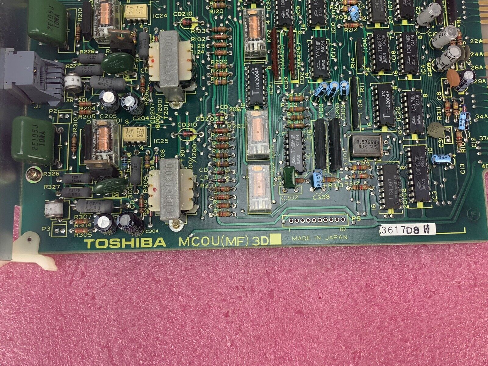 Toshiba Strata VI Card - MCOU-MF3D - 3 Port CO Trunk Card