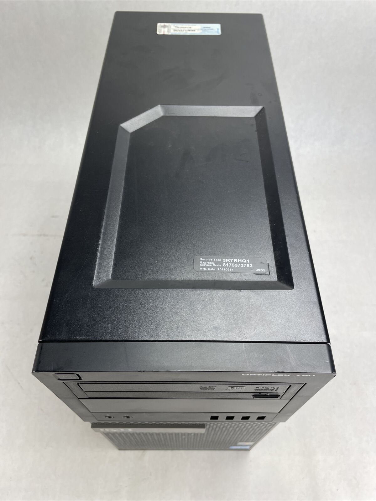 Dell Optiplex 790 MT Intel Core i3-2100 3.1GHz 4GB RAM No HDD No OS