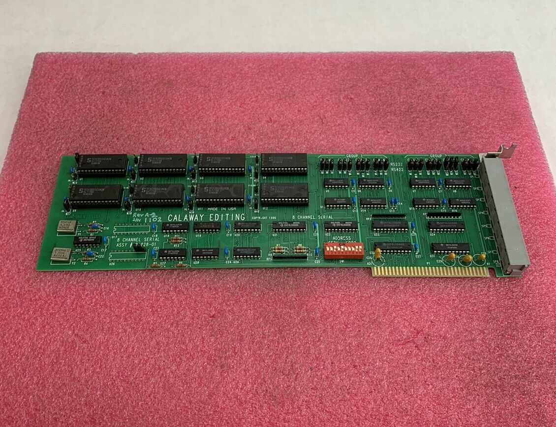 Calaway 24028-01 8-Channel Serial Card