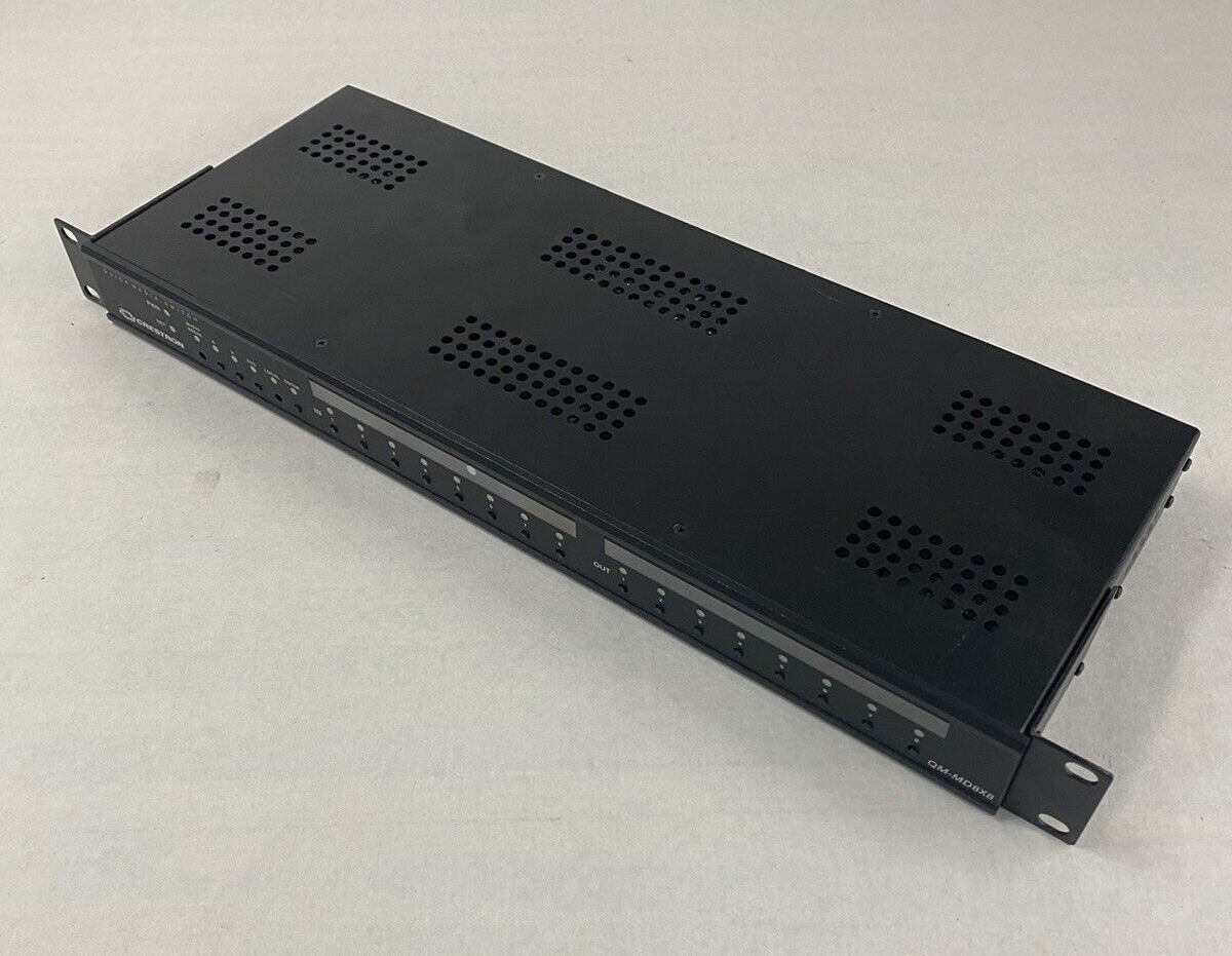 Crestron QM-MD8x8 Quick Media Switch Untested