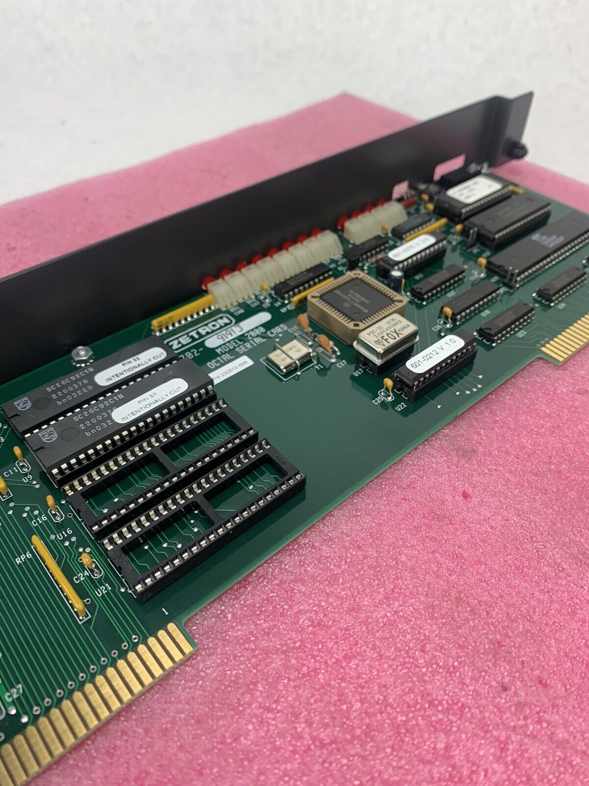 Zetron Octal Serial Card 2000 Series 702-9191 Model 2000