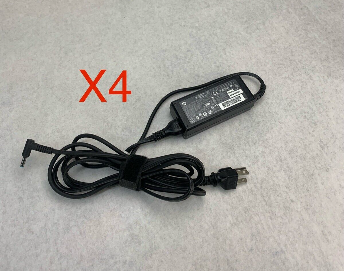 Lot of 4 HP AC Adapter Power Supply 709985-001