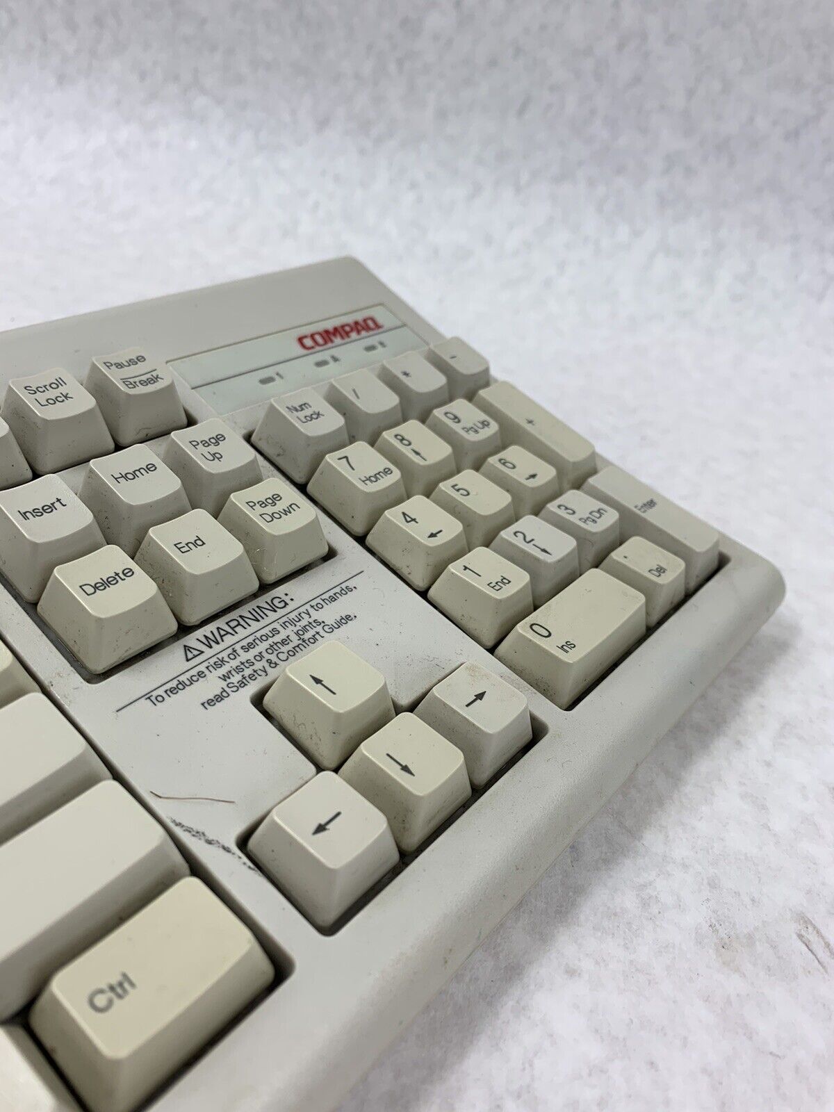 Vintage Compaq Keyboard RT235BT 294318-006 KB-3923 333828-001 PS/2