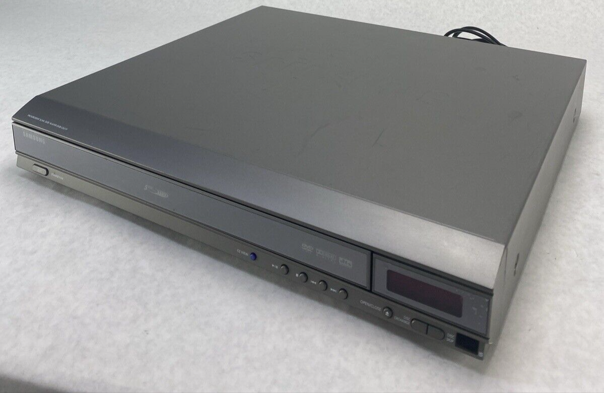 Samsung DVD-C631P Progressive Scan 5 Disc DVD CD Player RCA S-Video NO REMOTE