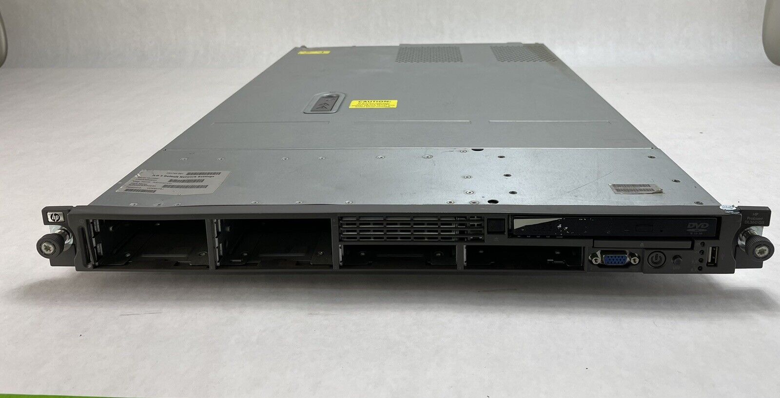 HP Proliant DL360 G5 Server 2x Intel Xeon E5345 2.33GHz 12GB RAM No HDD No OS