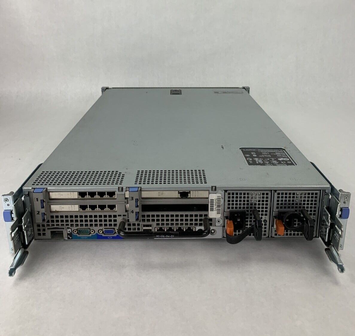 Dell PowerEdge R710 2x Intel Xeon E5620 2.40 GHz 120 GB DDR3 RAM No HDD No OS