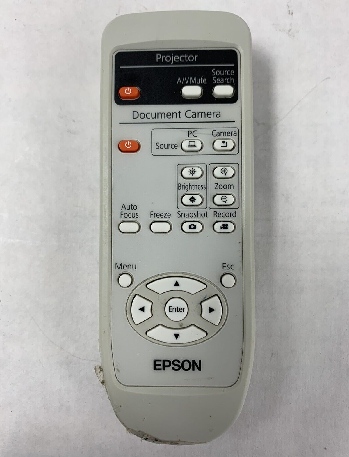 Lot of 3 Epson Projector Remote Controller 153867200