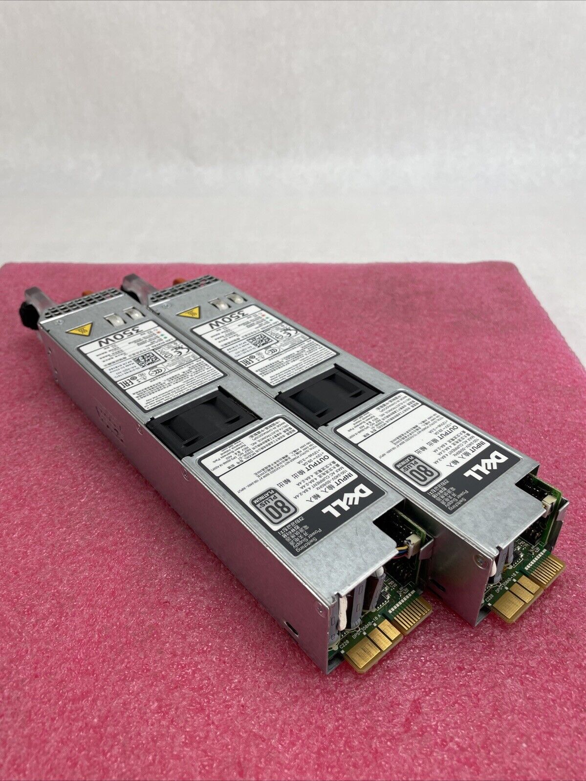 Dell Switching Power Supply D350E-S1 Y8Y65 350W Lot of 2