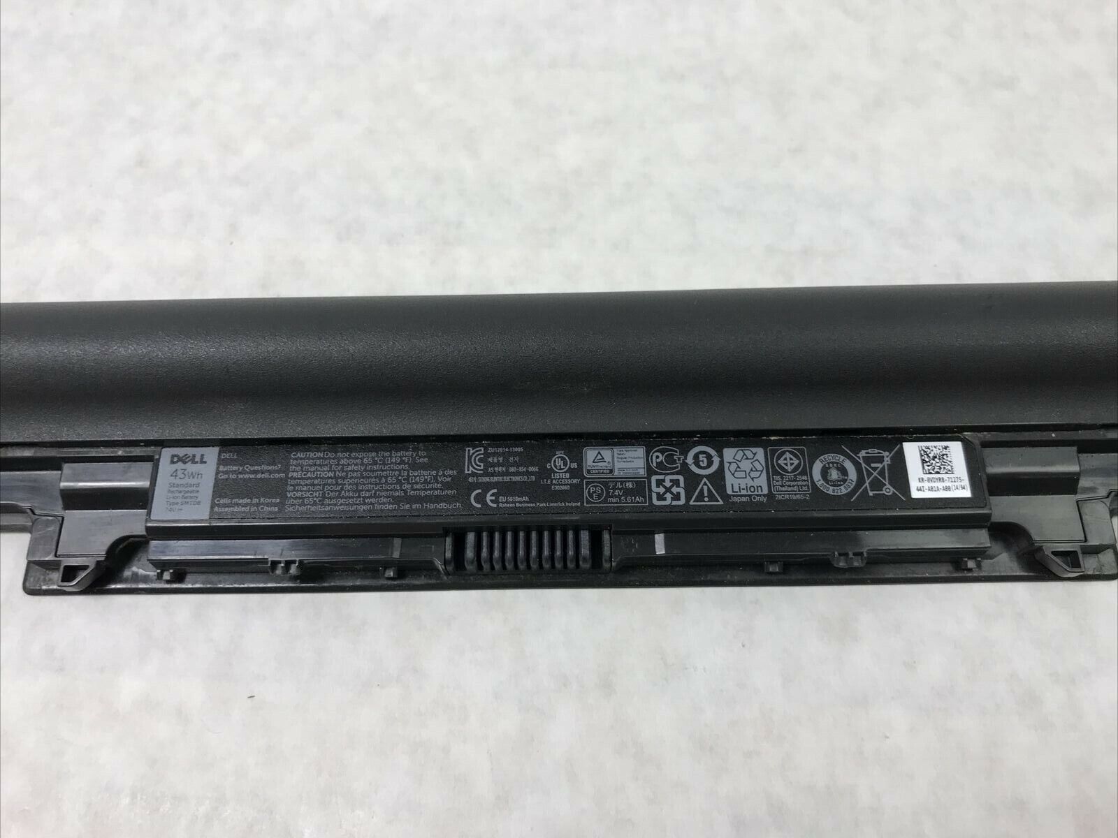 Dell KR-8VDYR8-71275-55L-A0HK-A00 Laptop Battery 43Wh 7.4V