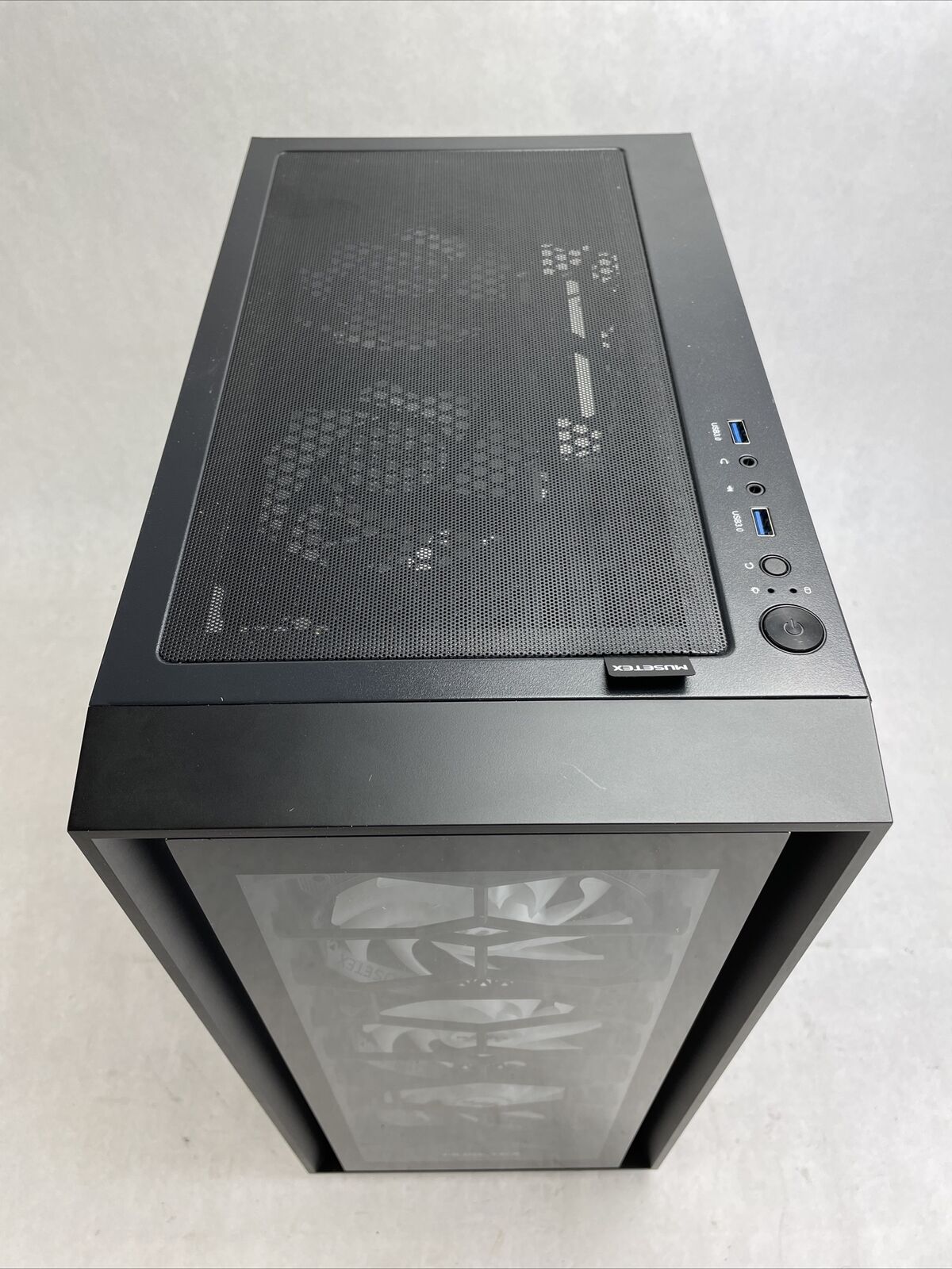 Mustex Mid Tower Computer Case w/Thermaltake Smart 500W Power Supply