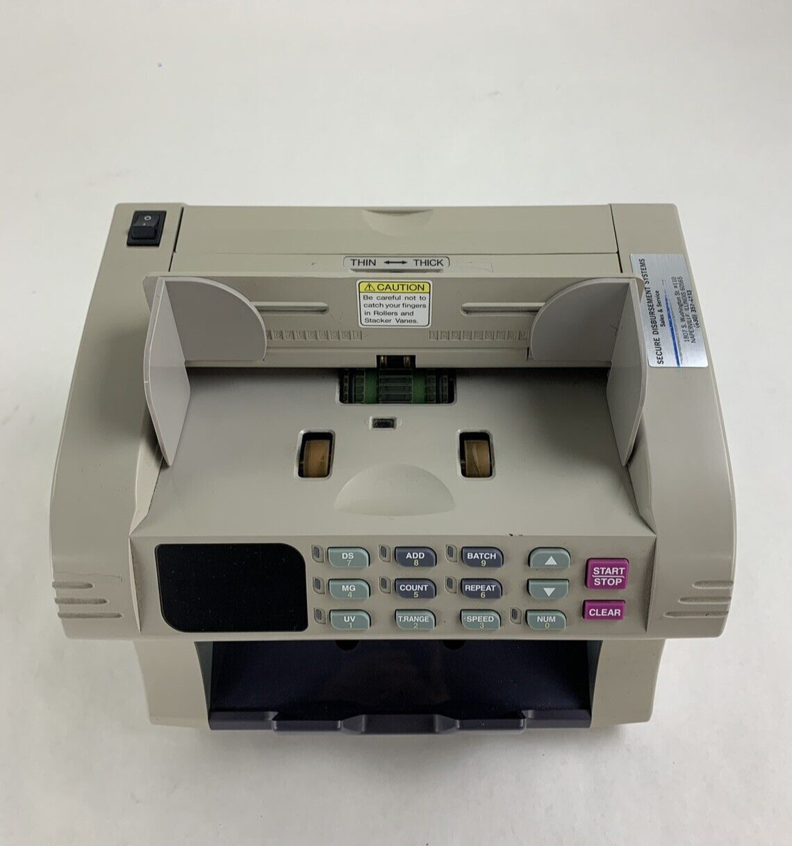 Billcon N-131 Banknote Currency Counter Tested