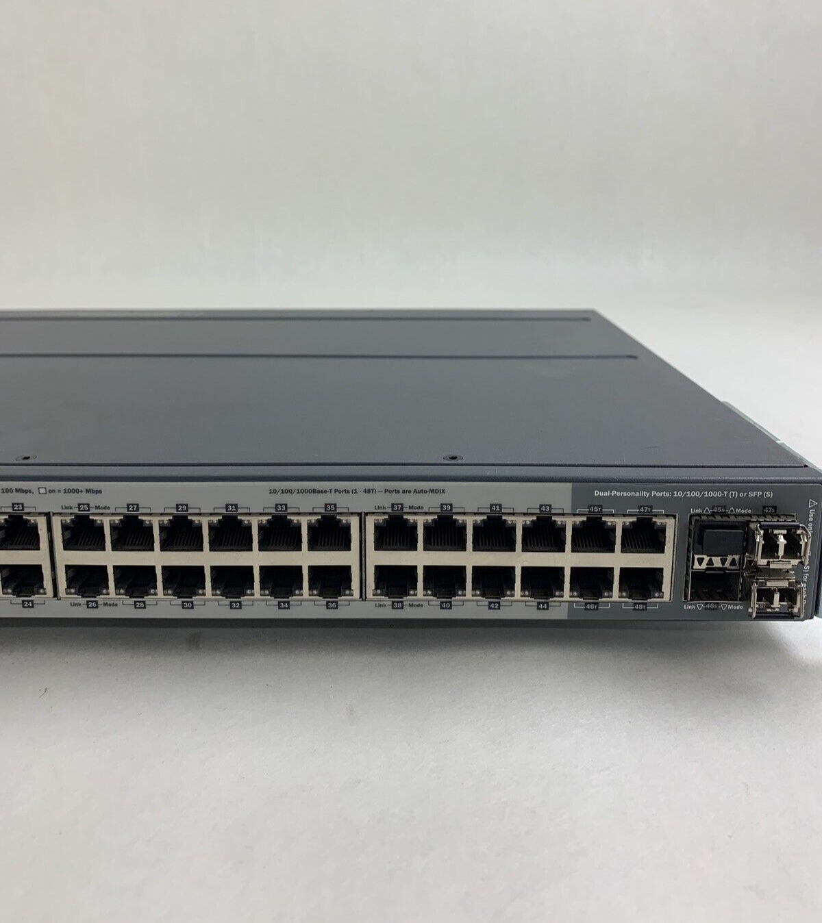 HP J9728A 2920-48G 44-Ports Rack Mountable Network Ethernet Switch Tested Reset