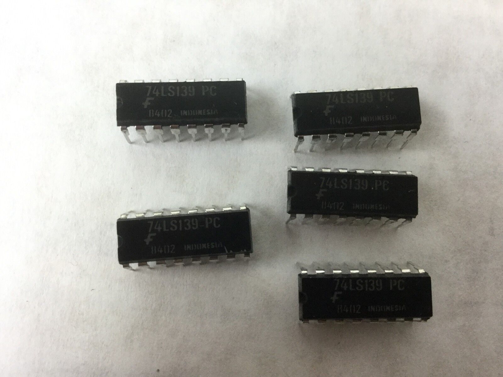 F-74LS139 PC, 16 Pin Dip (Lot of 5)