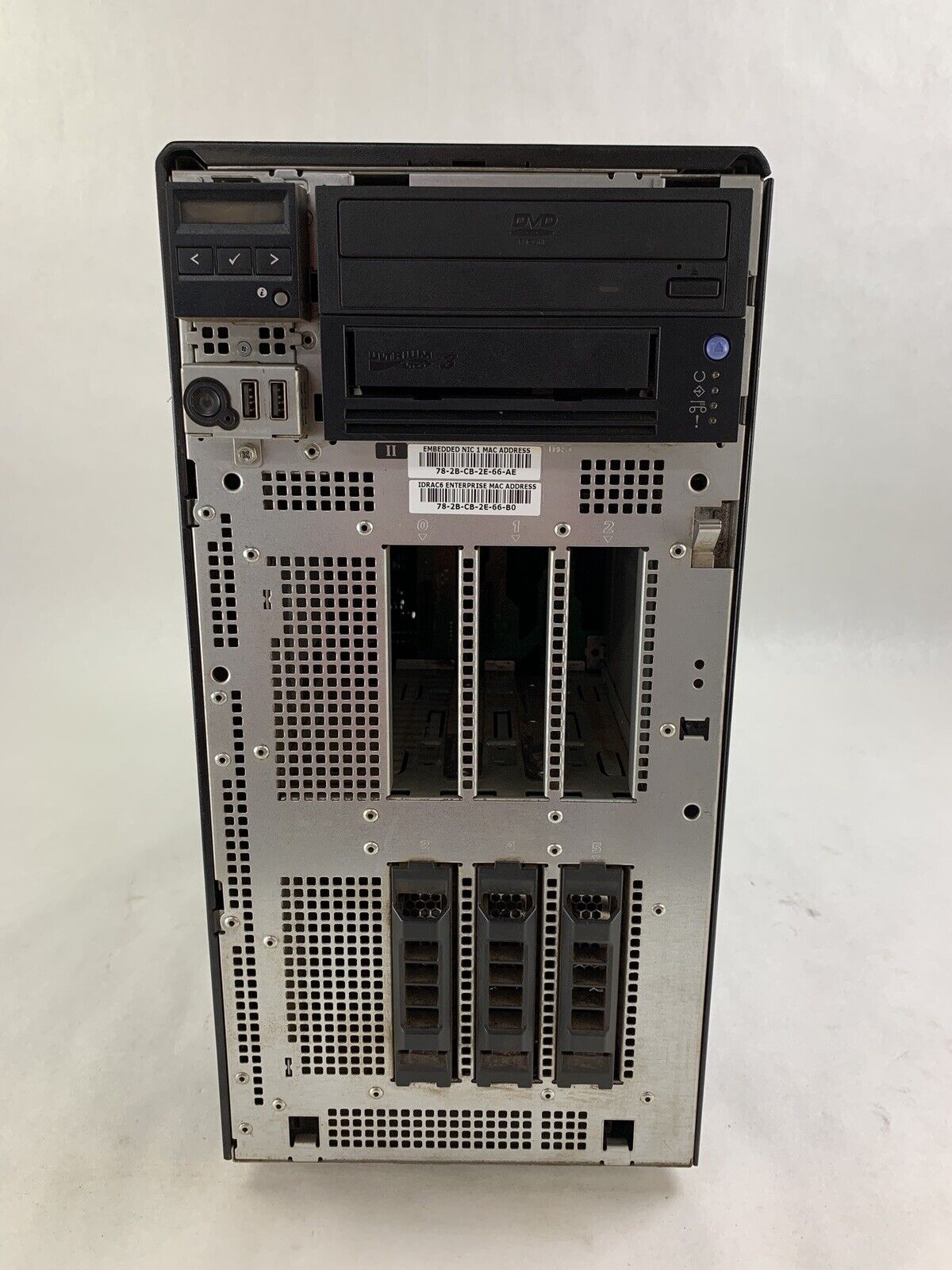 Dell PowerEdge T410 Server 2x Xeon E5620 2.4 GHz 4 GB Ram No OS No HDD