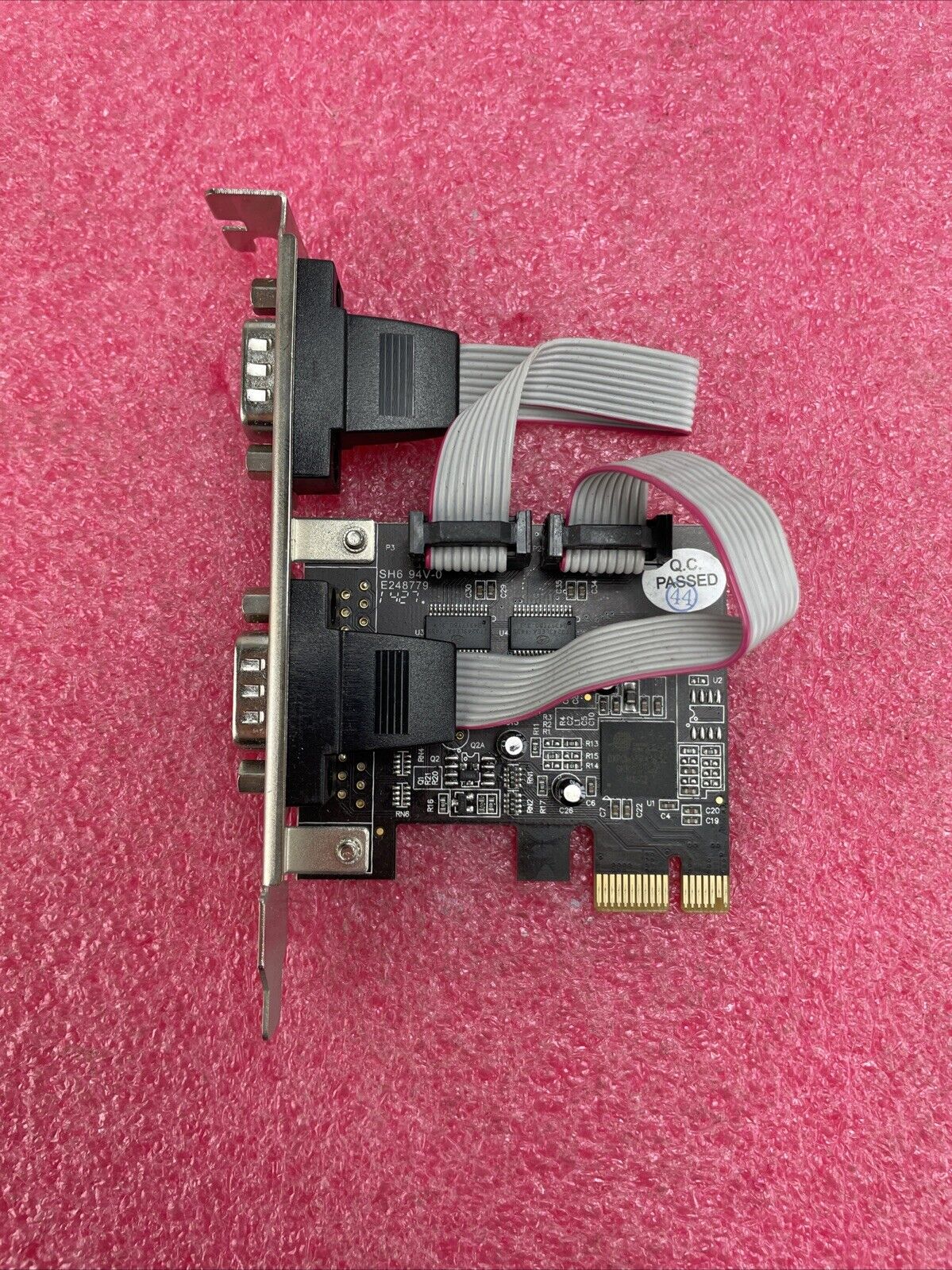 Manhattan Dual Serial PCIe Adapter PI40952-3X2B