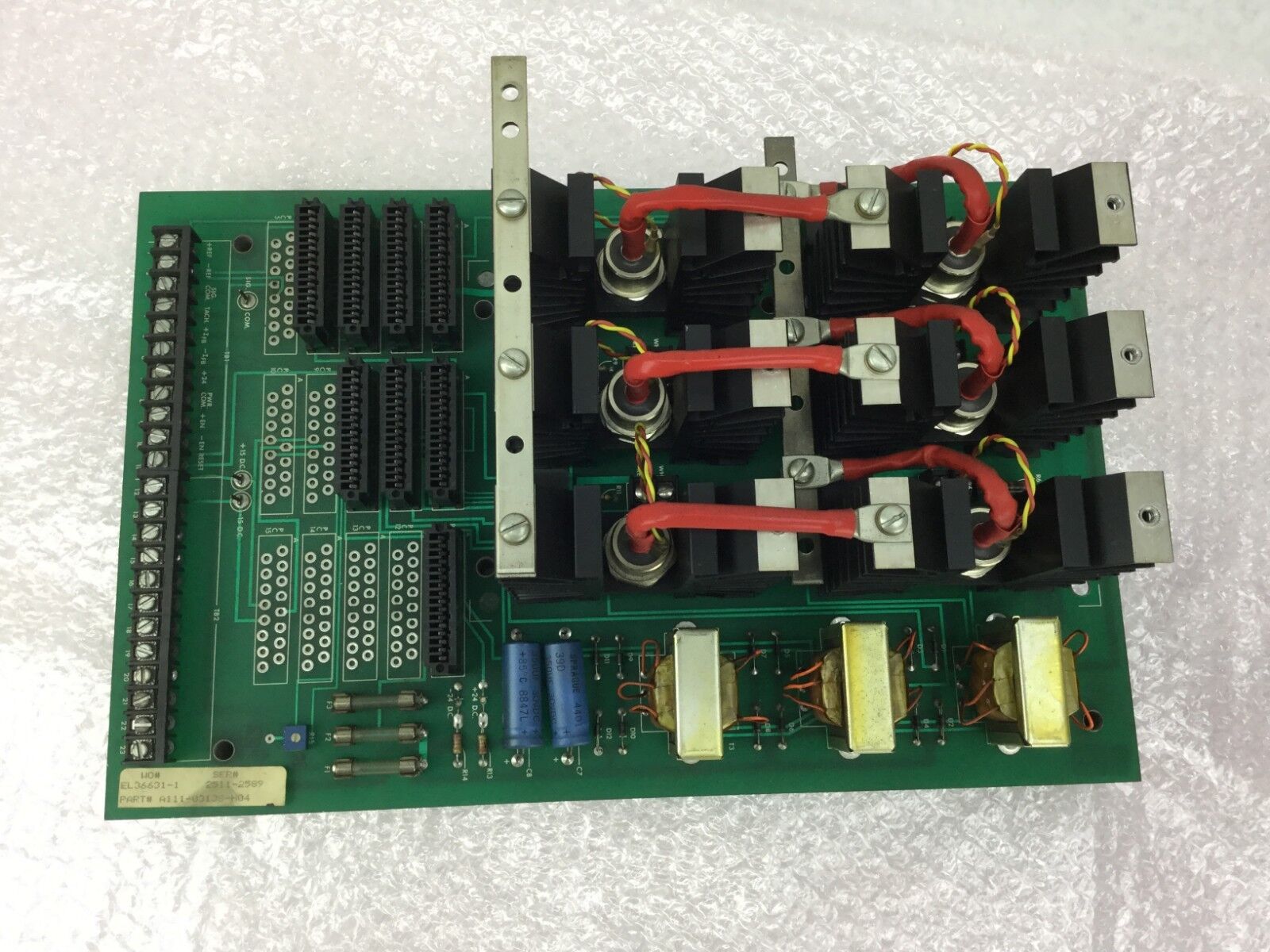 GETTYS Three Phase Half Wave Controller  A111-03138-H04  240-300 VAC